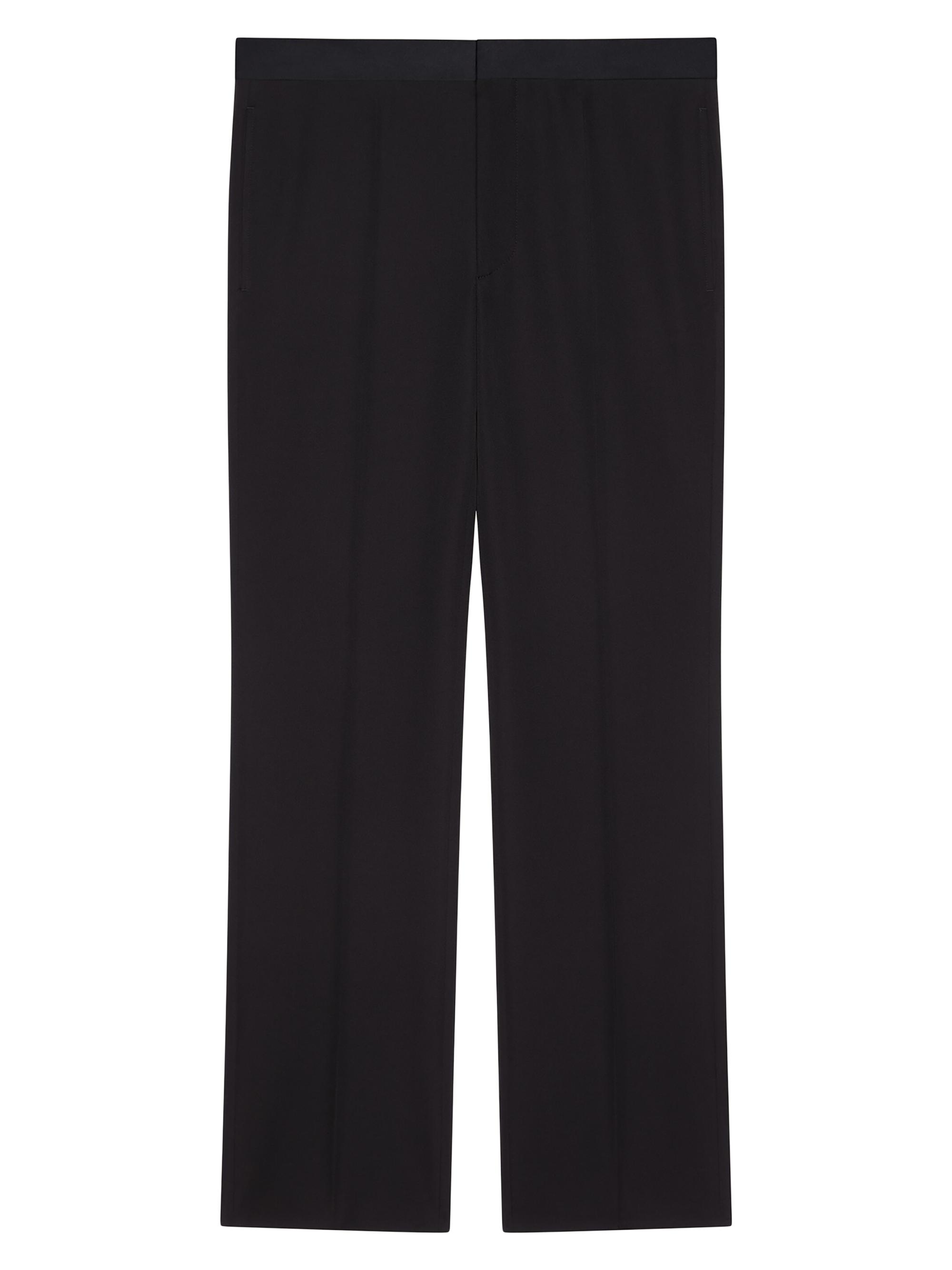 Givenchy Men's Tailored Pants in Wool and Mohair - Black