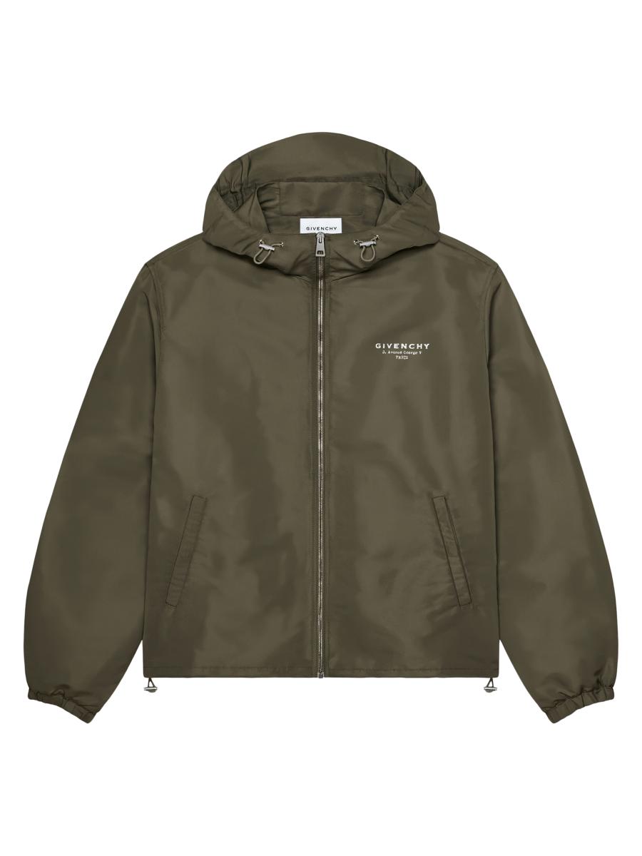 Givenchy Windbreaker Jacket with Stamp Print | Saks Fifth Avenue