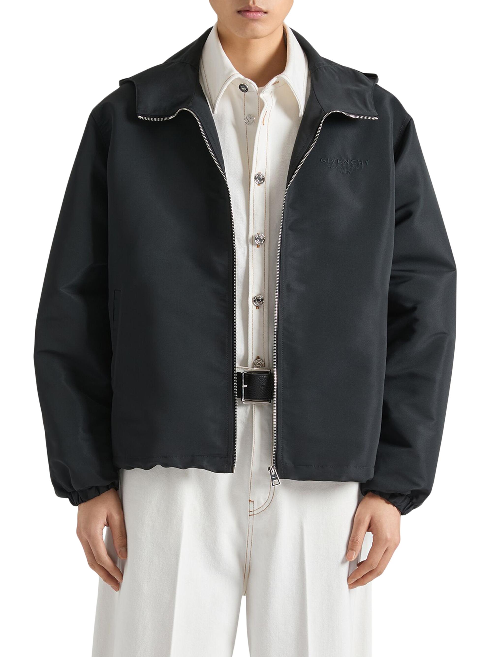 Givenchy Windbreaker Jacket with Stamp Print | Saks Fifth Avenue
