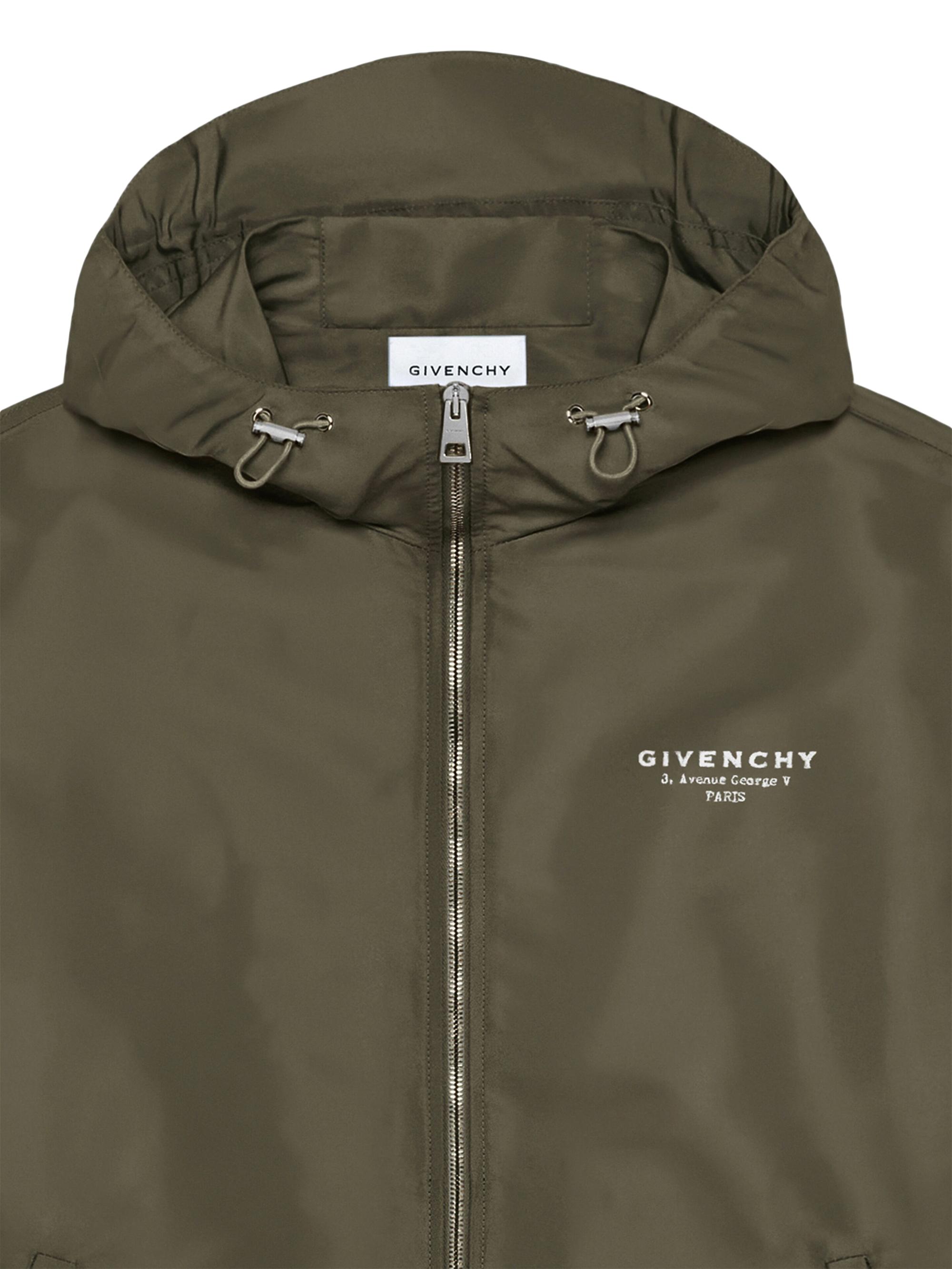 Givenchy Windbreaker Jacket with Stamp Print | Saks Fifth Avenue