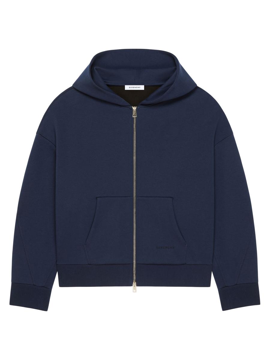 Givenchy Zipped Hoodie in Scuba | Saks Fifth Avenue