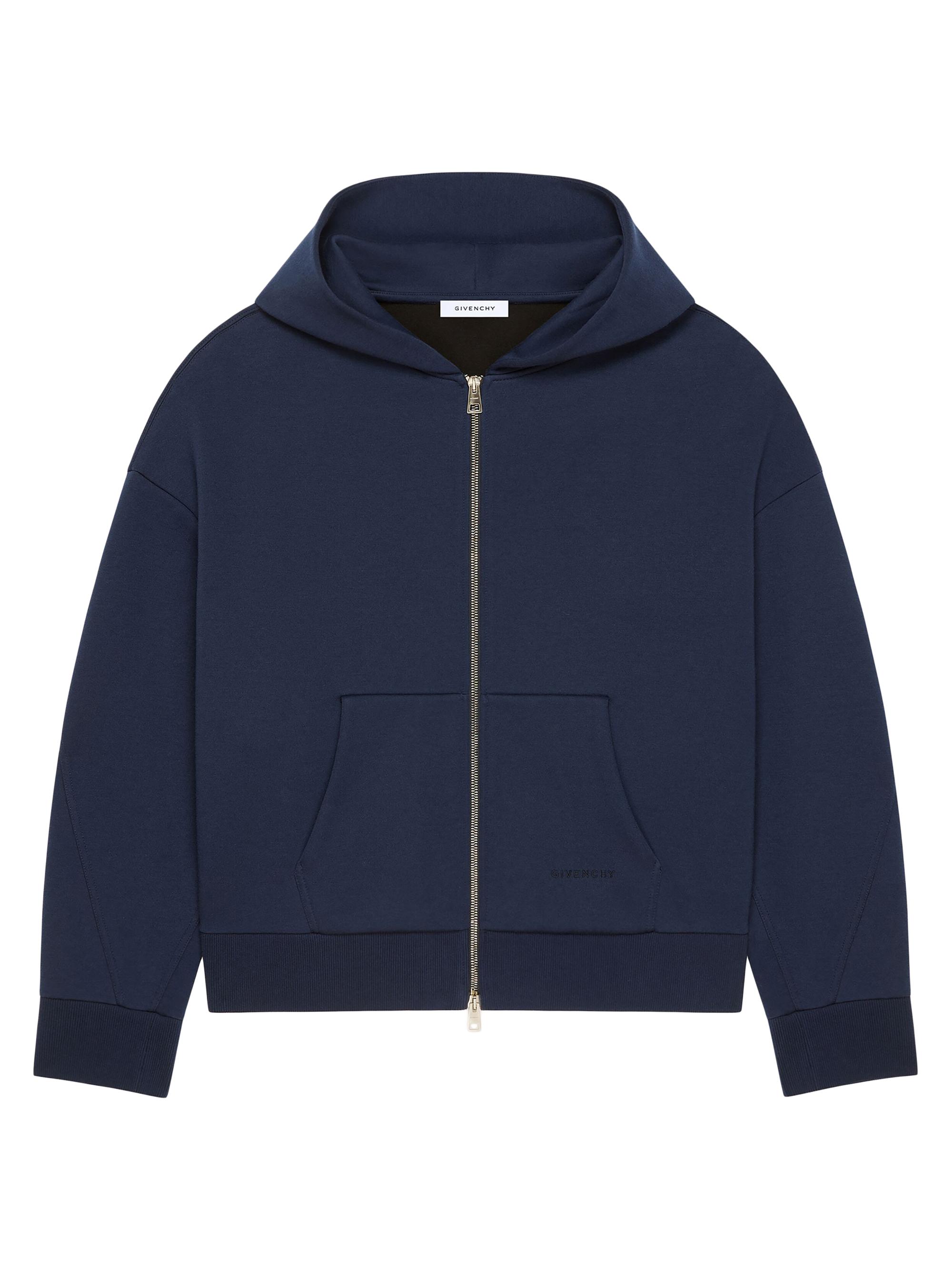 Givenchy Zipped Hoodie in Scuba | Saks Fifth Avenue