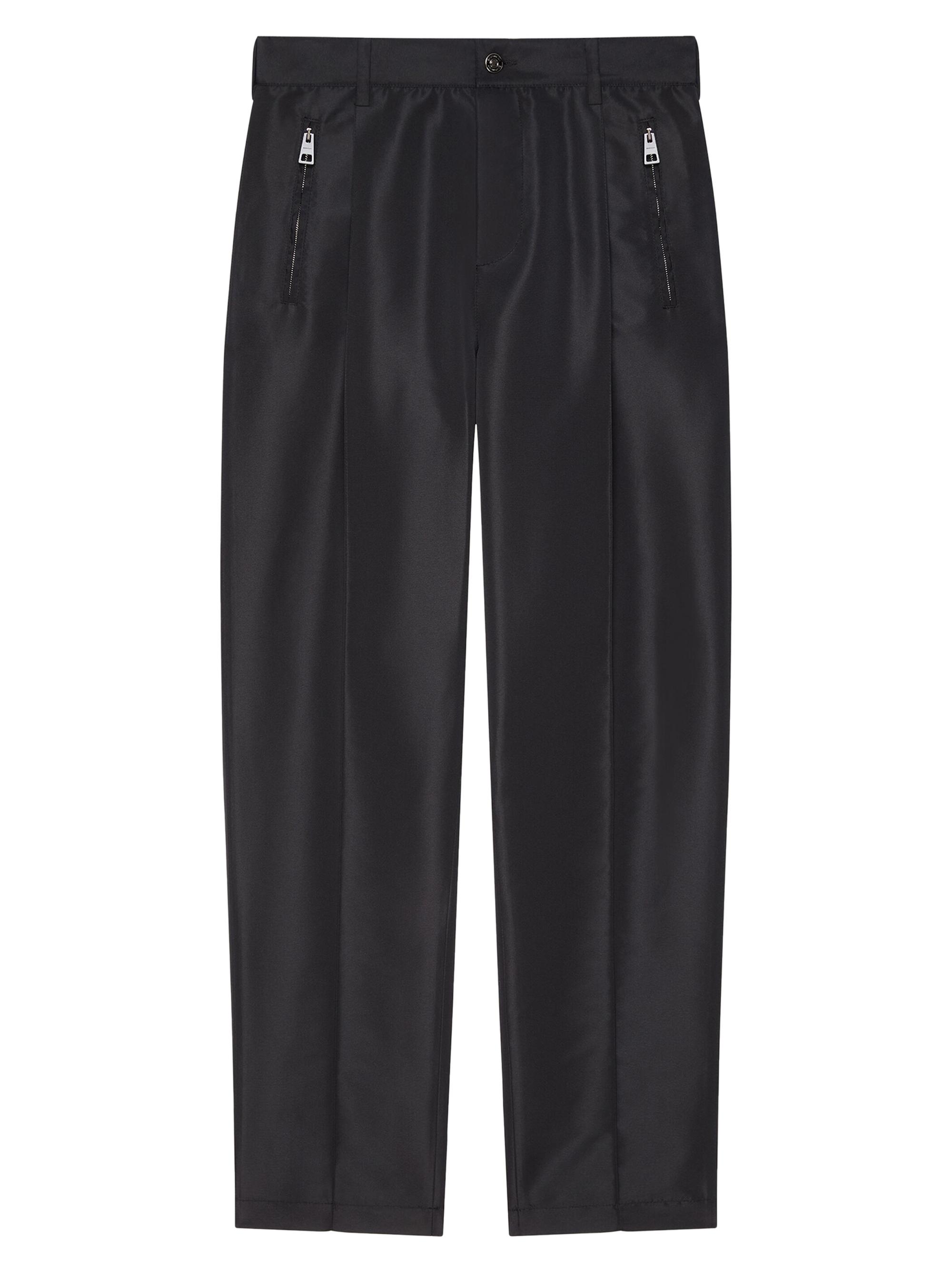 Purple Brand Leather Side-Zip Relaxed-Fit Track Pants | Saks Fifth