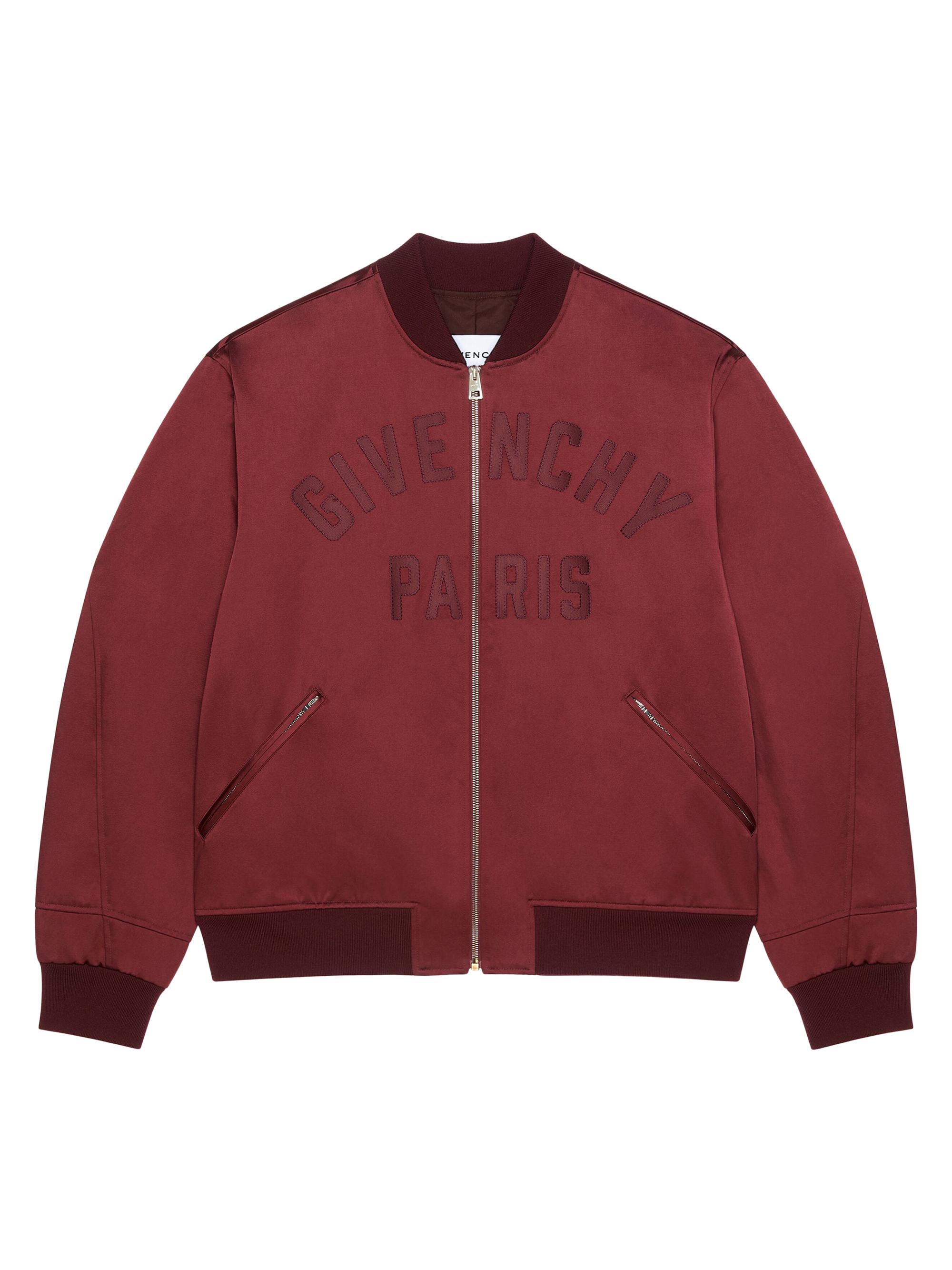 ジャケット・アウター GIVENCHY JACKET Givenchy Varsity Jacket In Leather | Saks Fifth Avenue