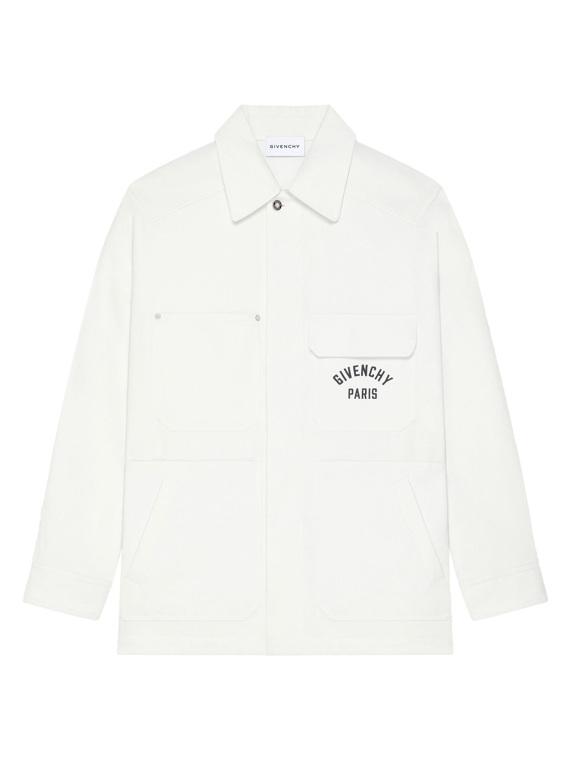 Givenchy Shirt in Shiny Monogram 72 Denim | Saks Fifth Avenue
