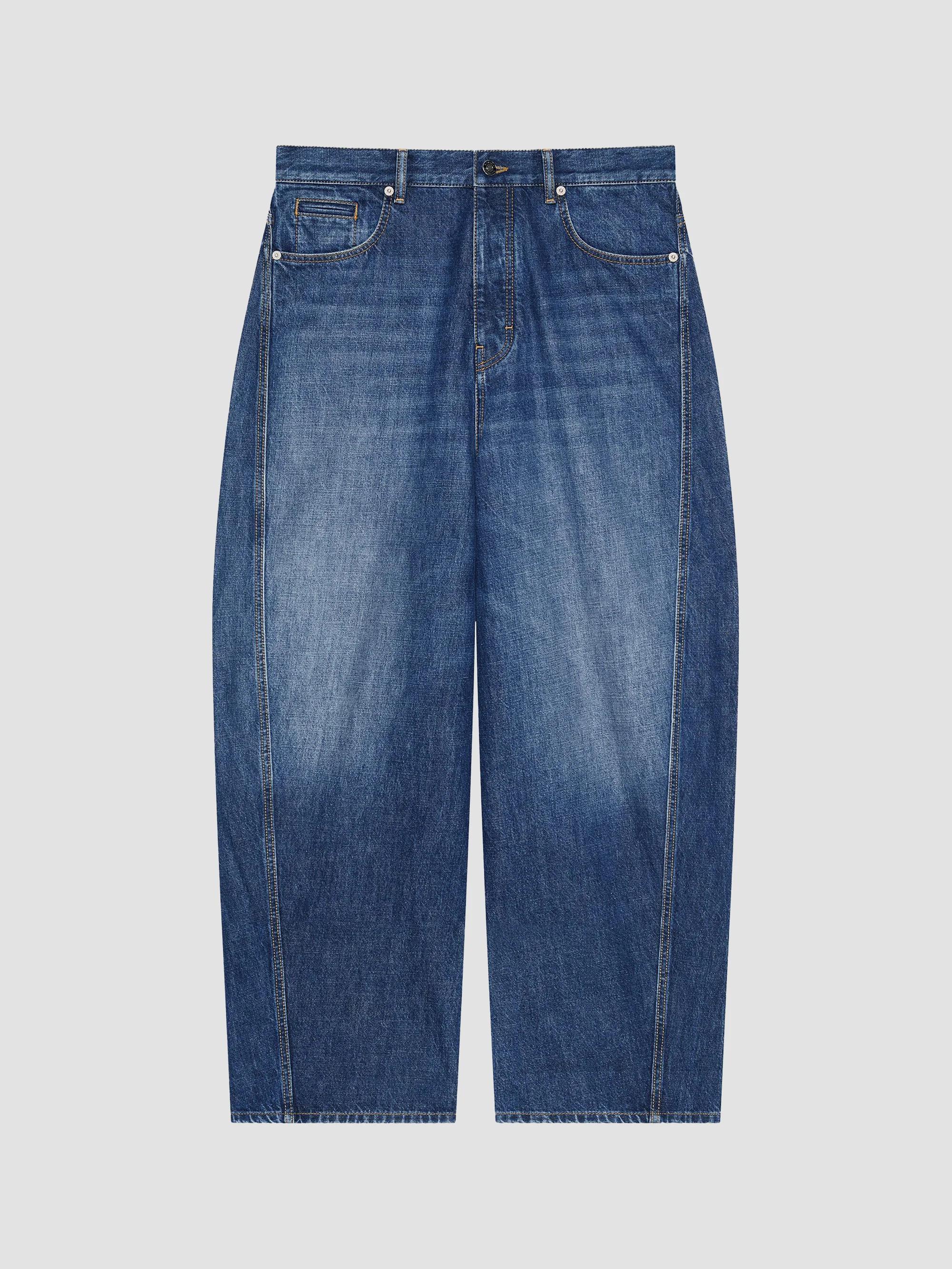 Givenchy Jeans In Destroyed Denim And Moleskin | Saks Fifth Avenue
