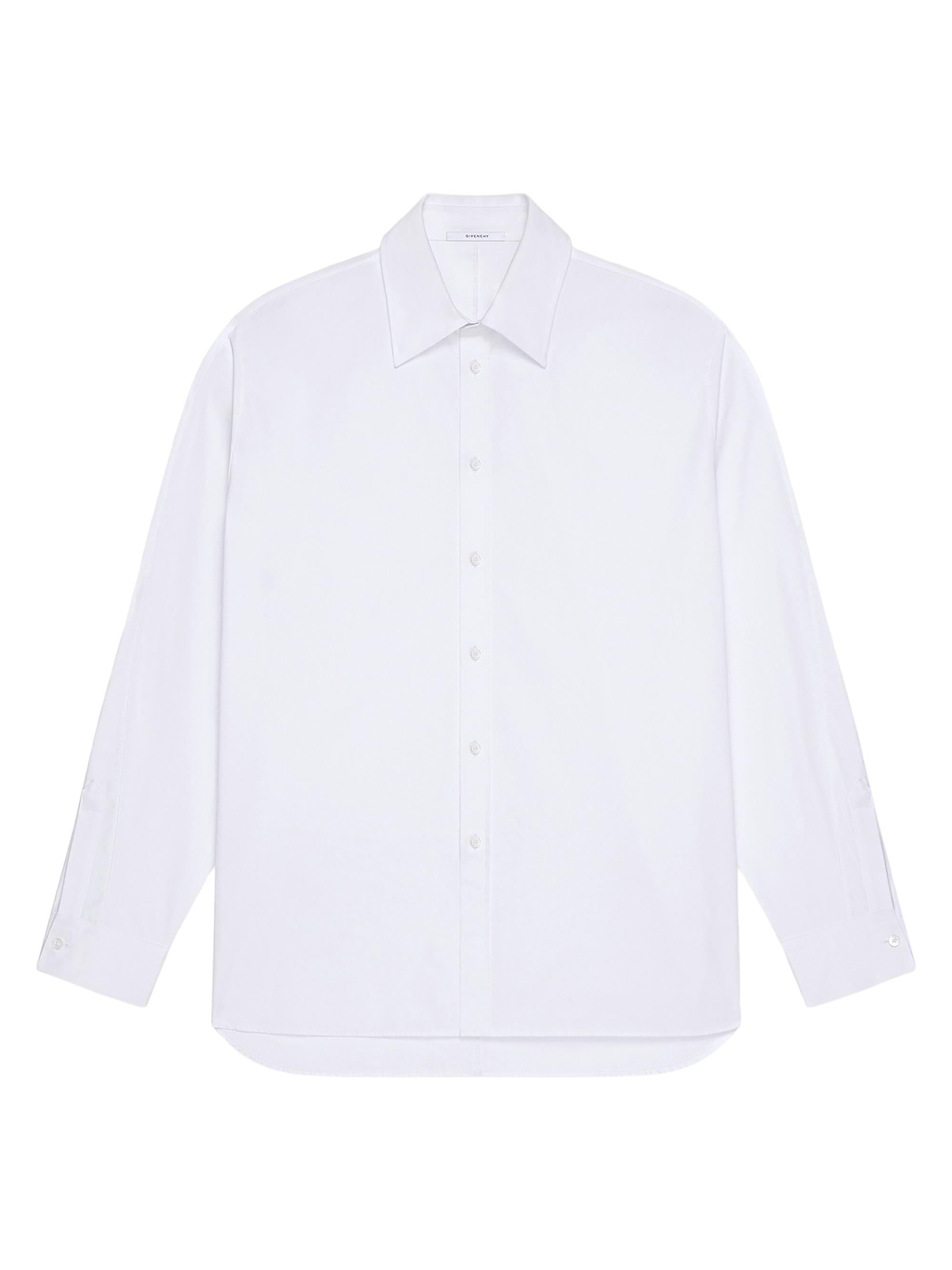 Givenchy Men's Shirt in Poplin - White