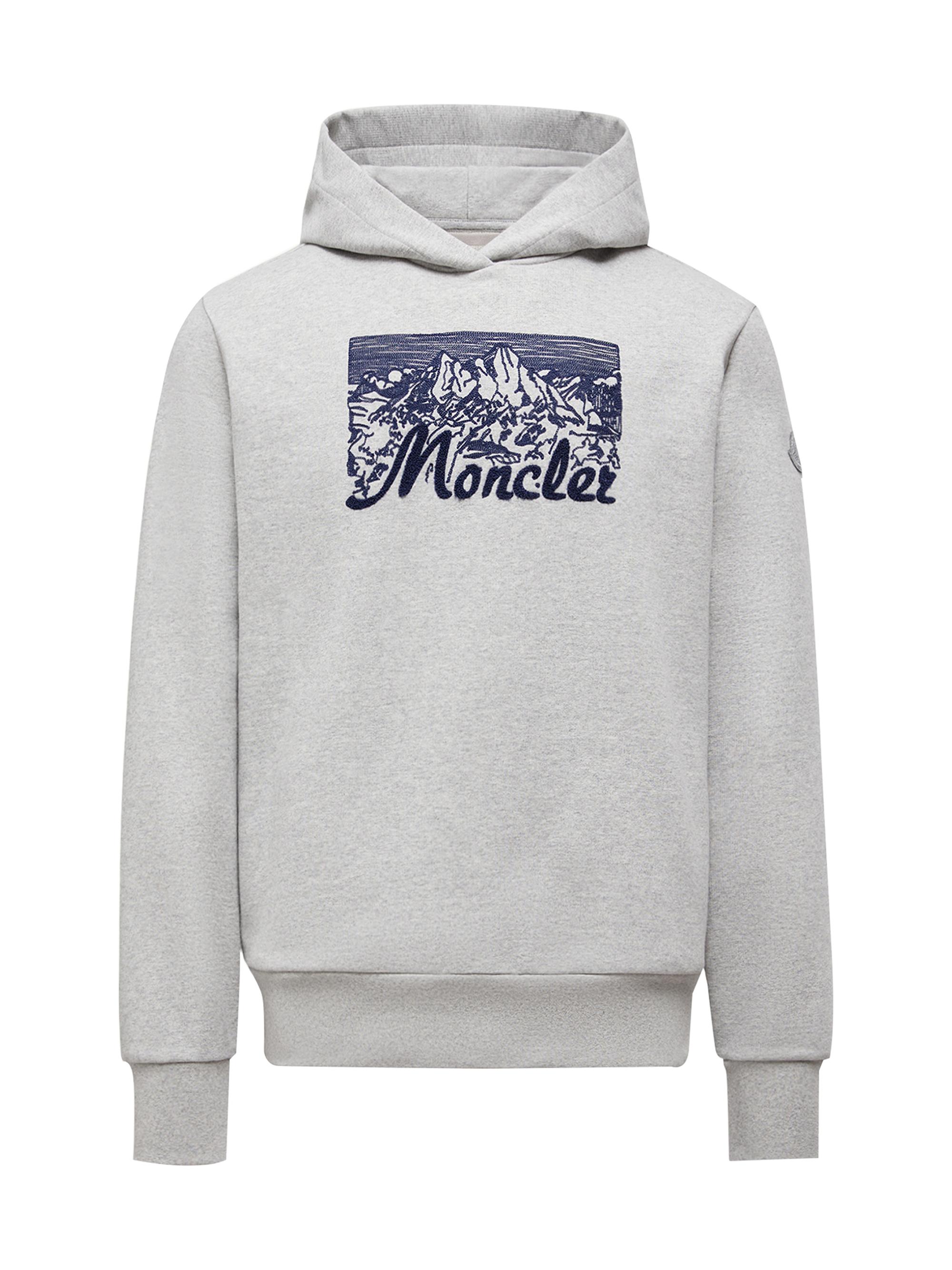 Moncler Zip-Up Sweatshirt in Teddy | Saks Fifth Avenue