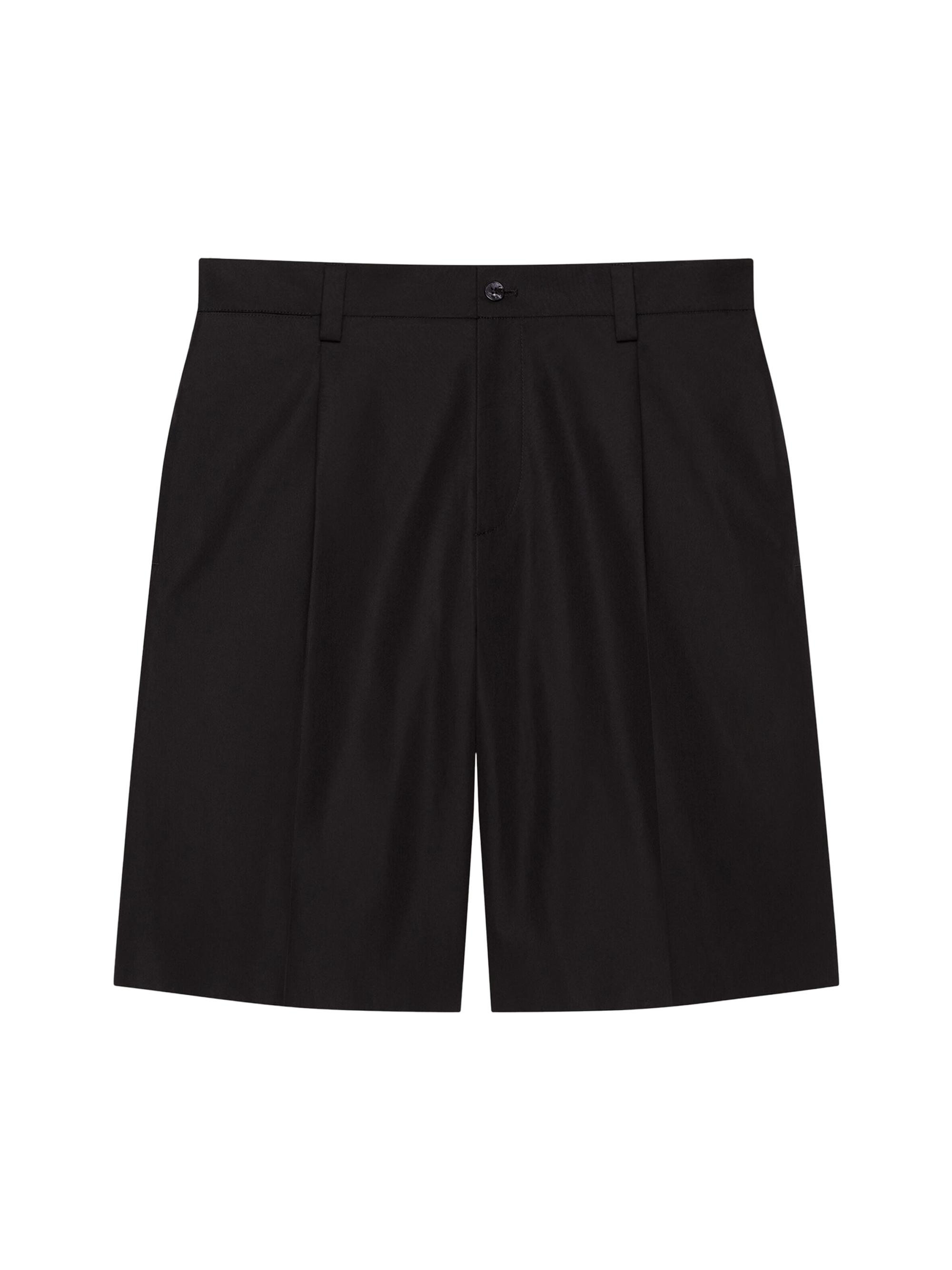 Givenchy Men's Bermuda Shorts in Poplin - Black