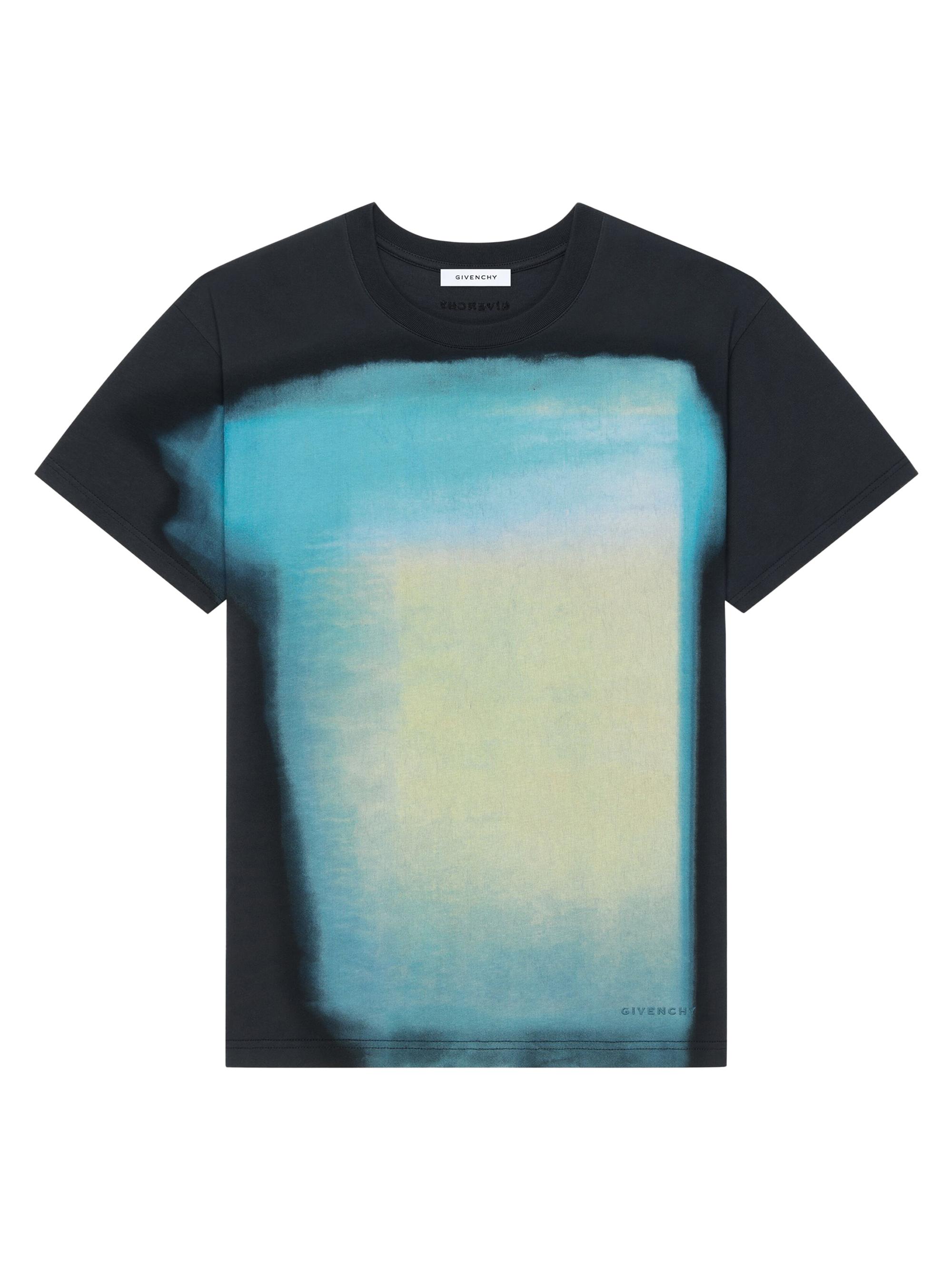 Givenchy T-Shirt in Cotton with Afternoon Light Print | Saks Fifth