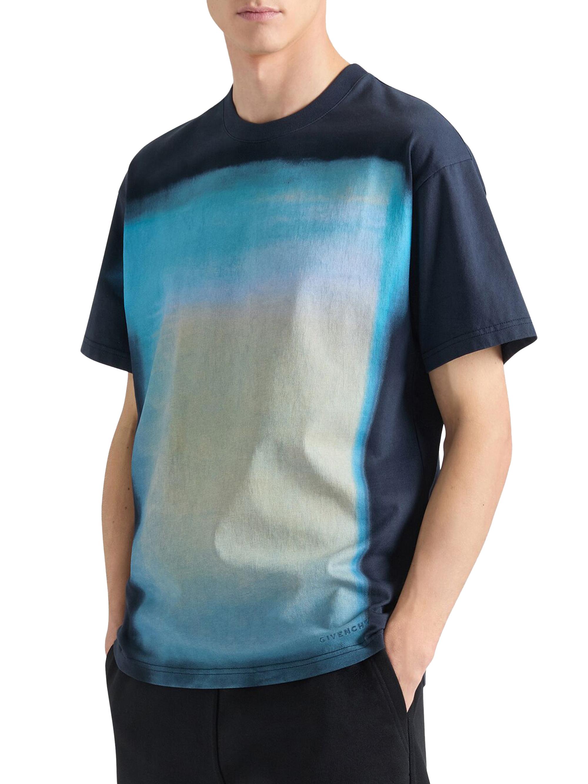 Givenchy T-Shirt in Cotton with Afternoon Light Print | Saks