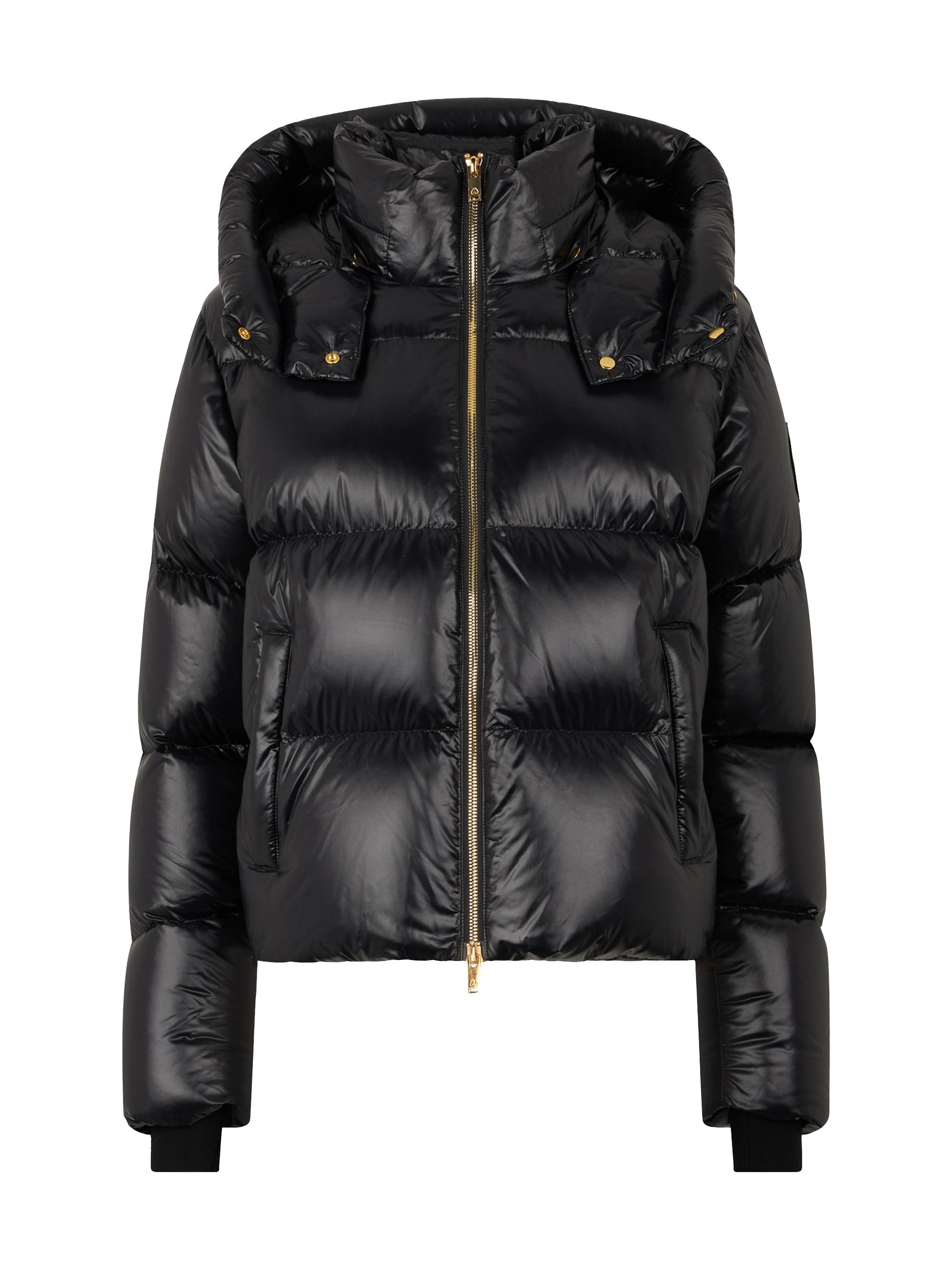 Moose Knuckles Women's Moonstone Nylon Puffer Jacket - Black