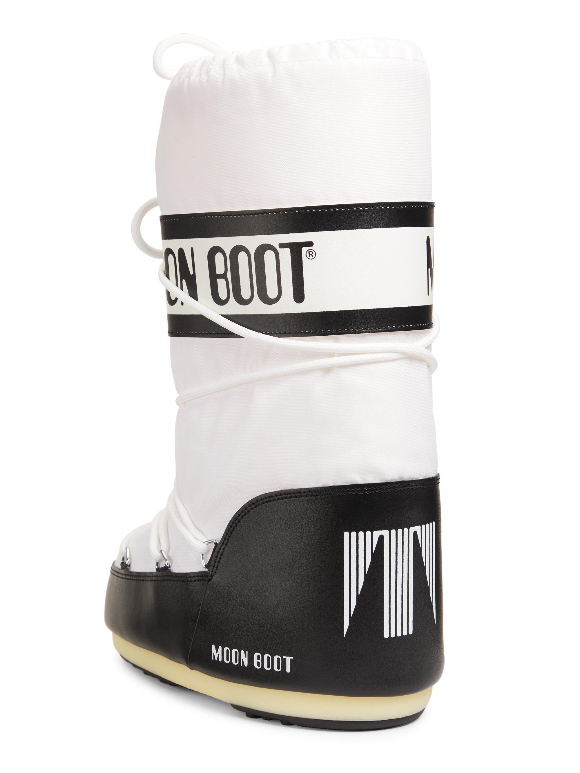 【未使用】MOON BOOT ミッドカフ Icon Nylon White 未使用】MOON BOOT ミッドカフ Icon Nylon White ICON WHITE NYLON