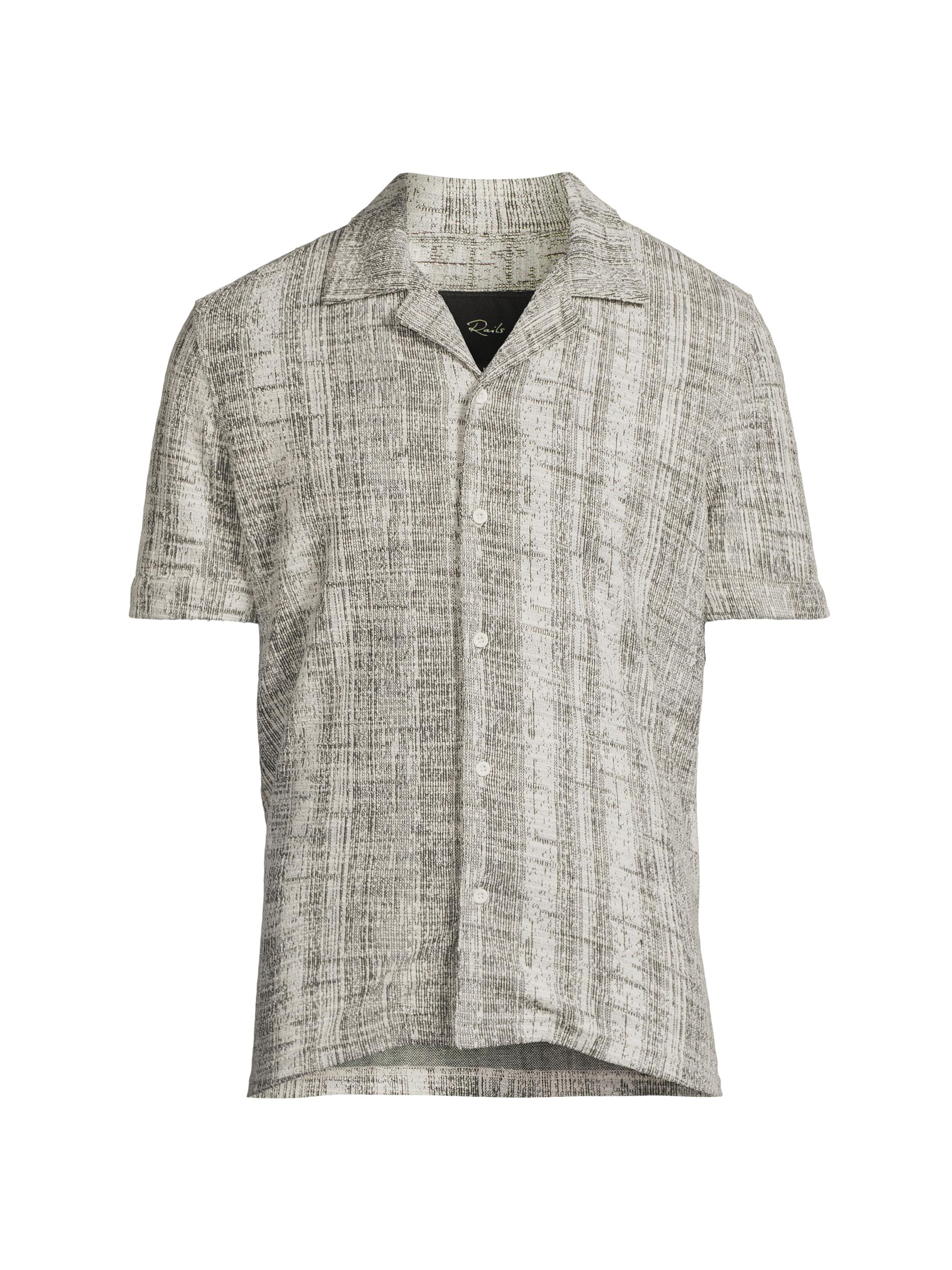 Rails Men's Corrin Short-Sleeve Shirt - Granite