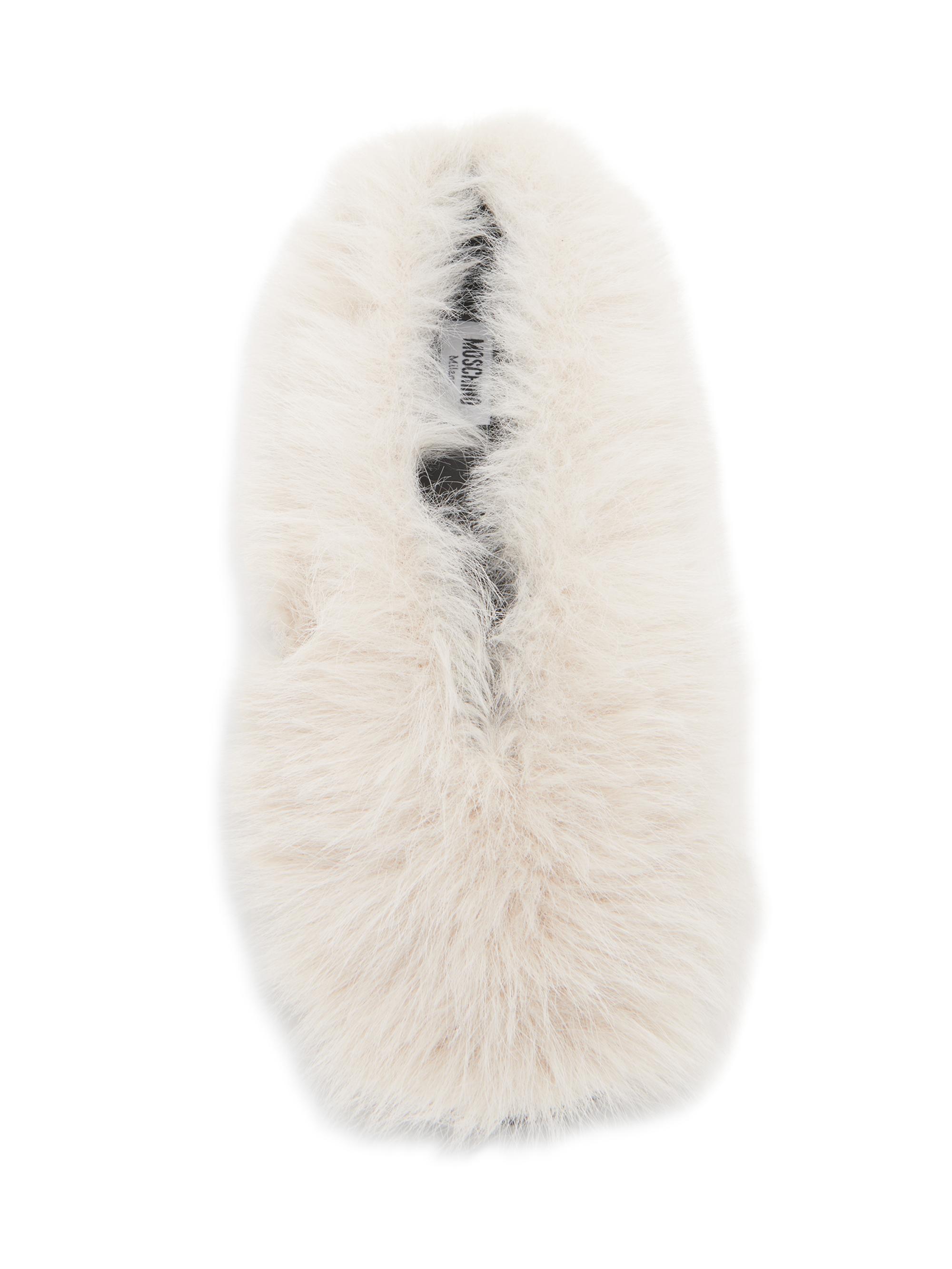 お値下げ！MOSCHINO  新品未使用 Moschino Faux-Fur Ballet Flats | Saks Fifth Avenue