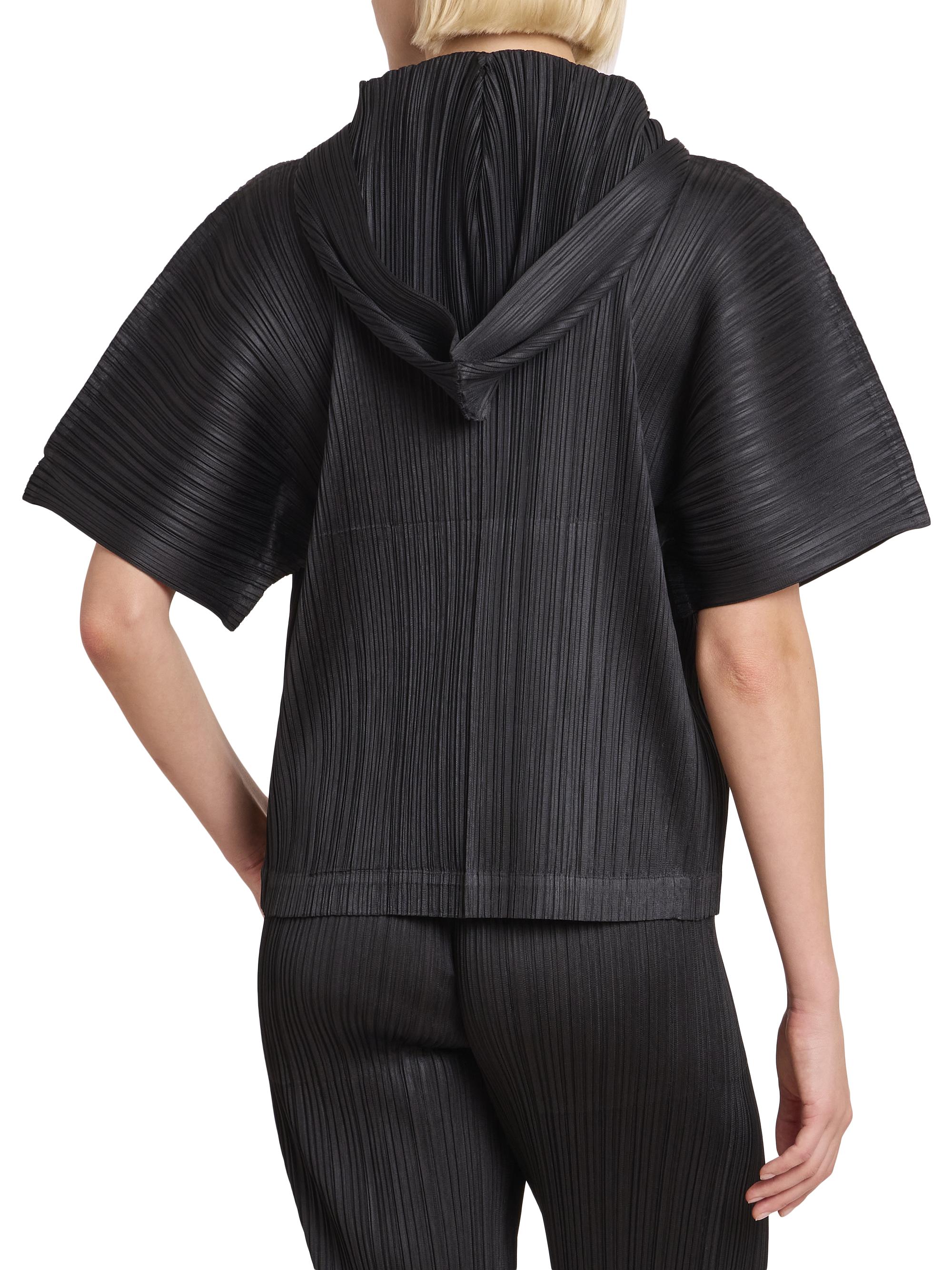 Pleats Please Issey Miyake Monthly Colors: August Pleated Hoodie