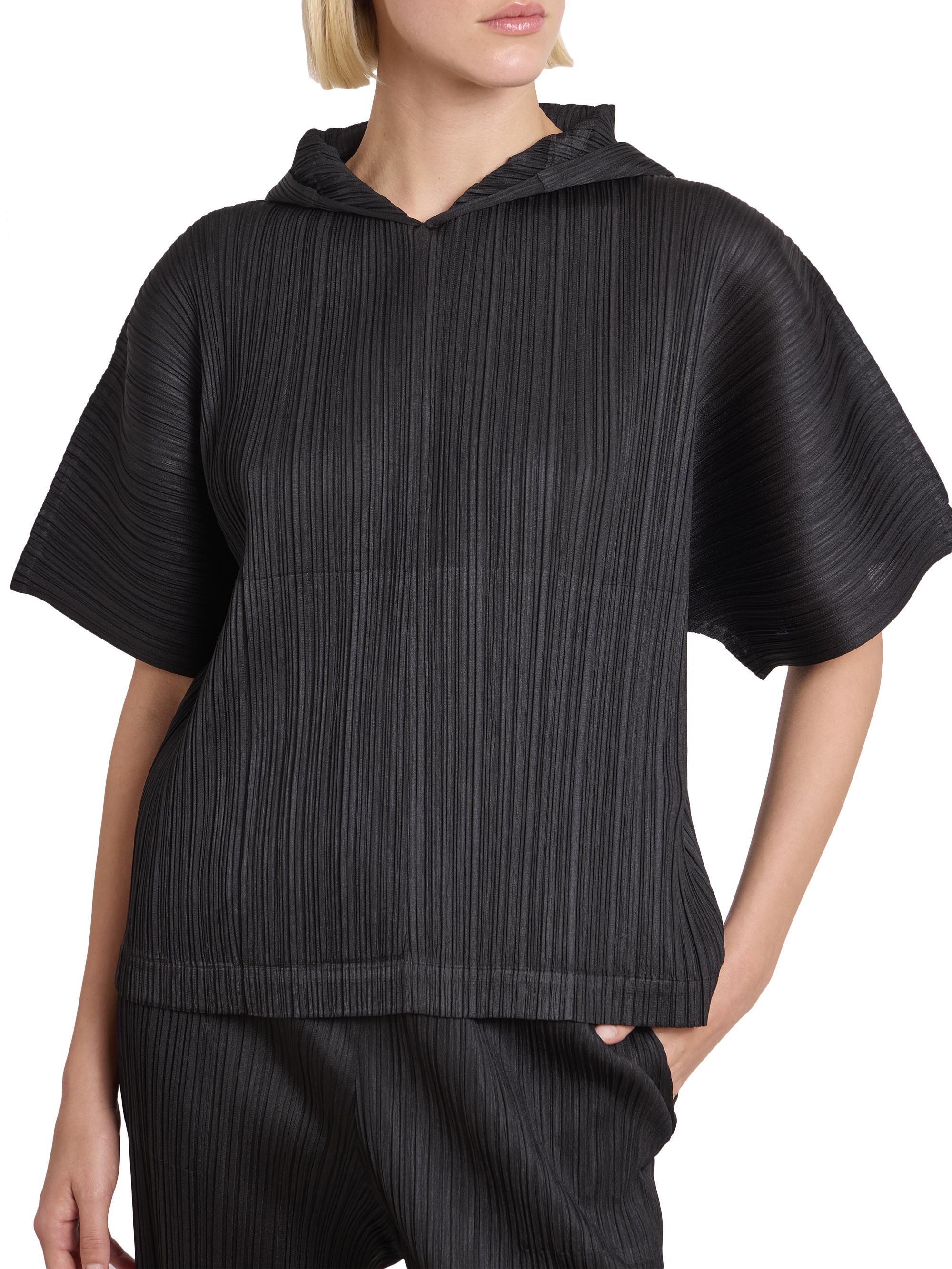 Pleats Please Issey Miyake Monthly Colors: August Pleated Hoodie