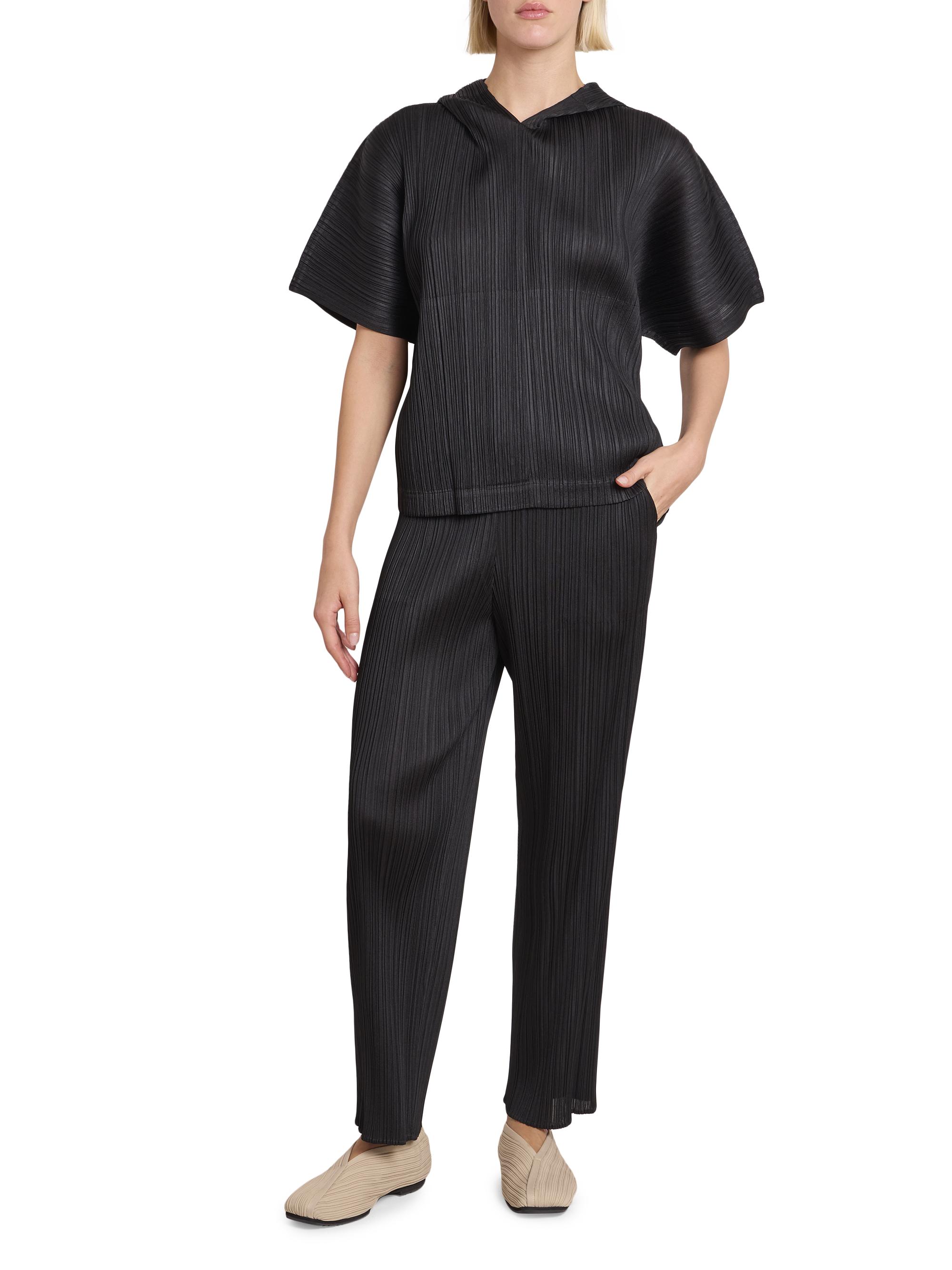 Pleats Please Issey Miyake Monthly Colors: August Pleated Hoodie