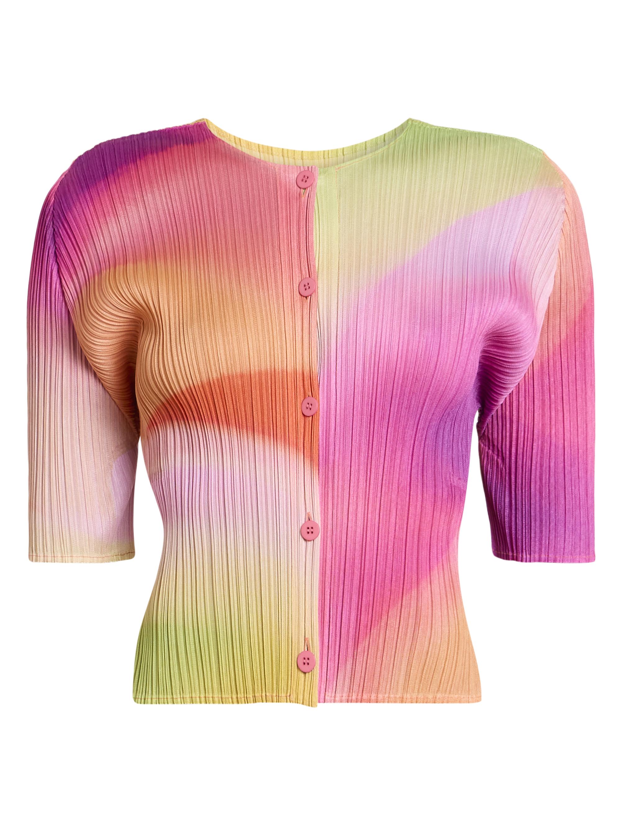 Pleats Please Issey Miyake Tatami April Cardigan | Saks Fifth Avenue