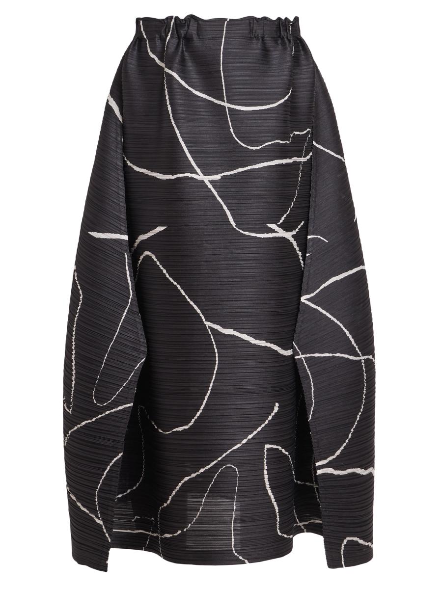 Pleats Please Issey Miyake Pause Pletaed Midi-Skirt | Saks Fifth