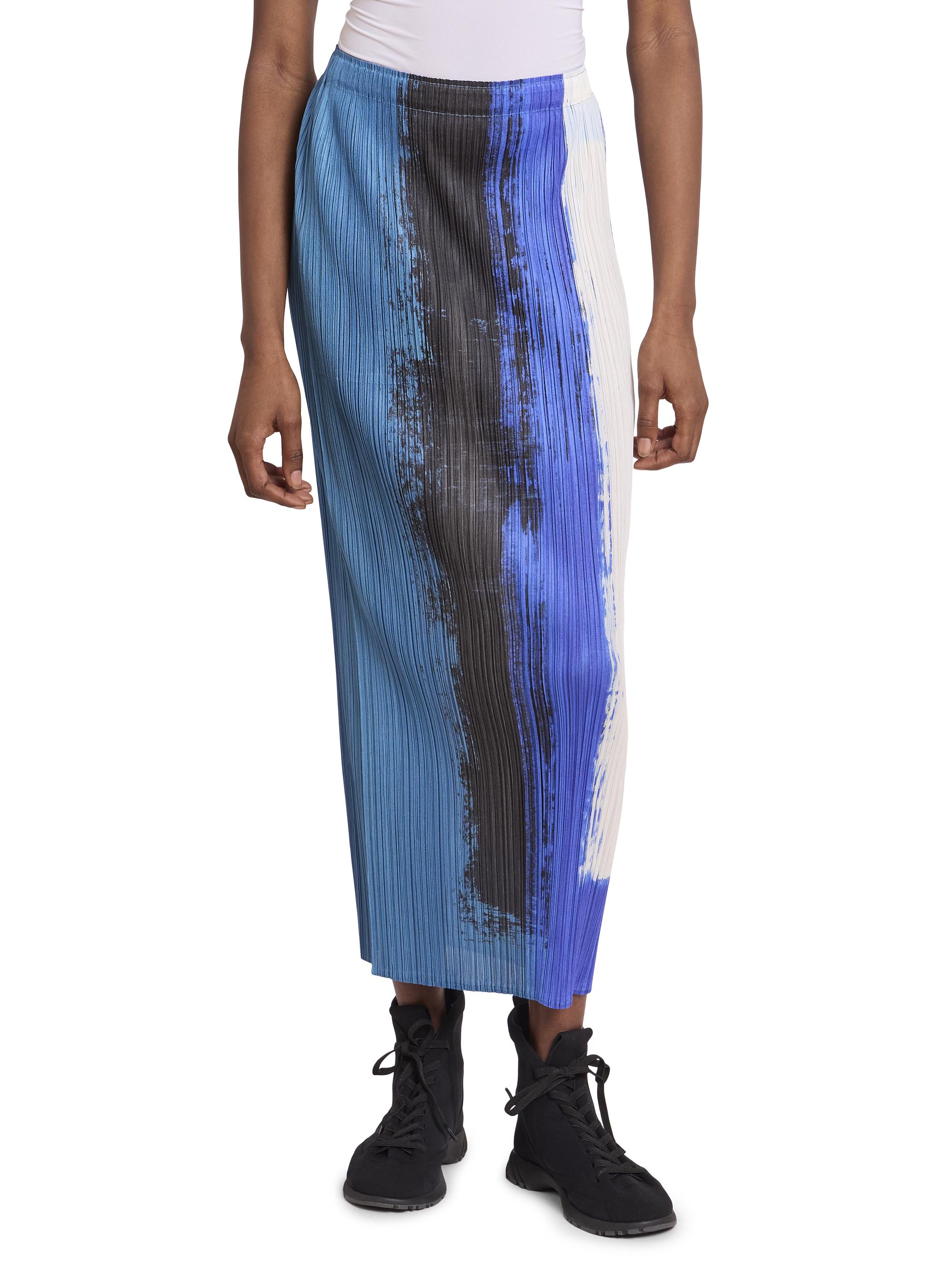 Pleats Please Issey Miyake Jump Colorblocked Midi-Skirt | Saks