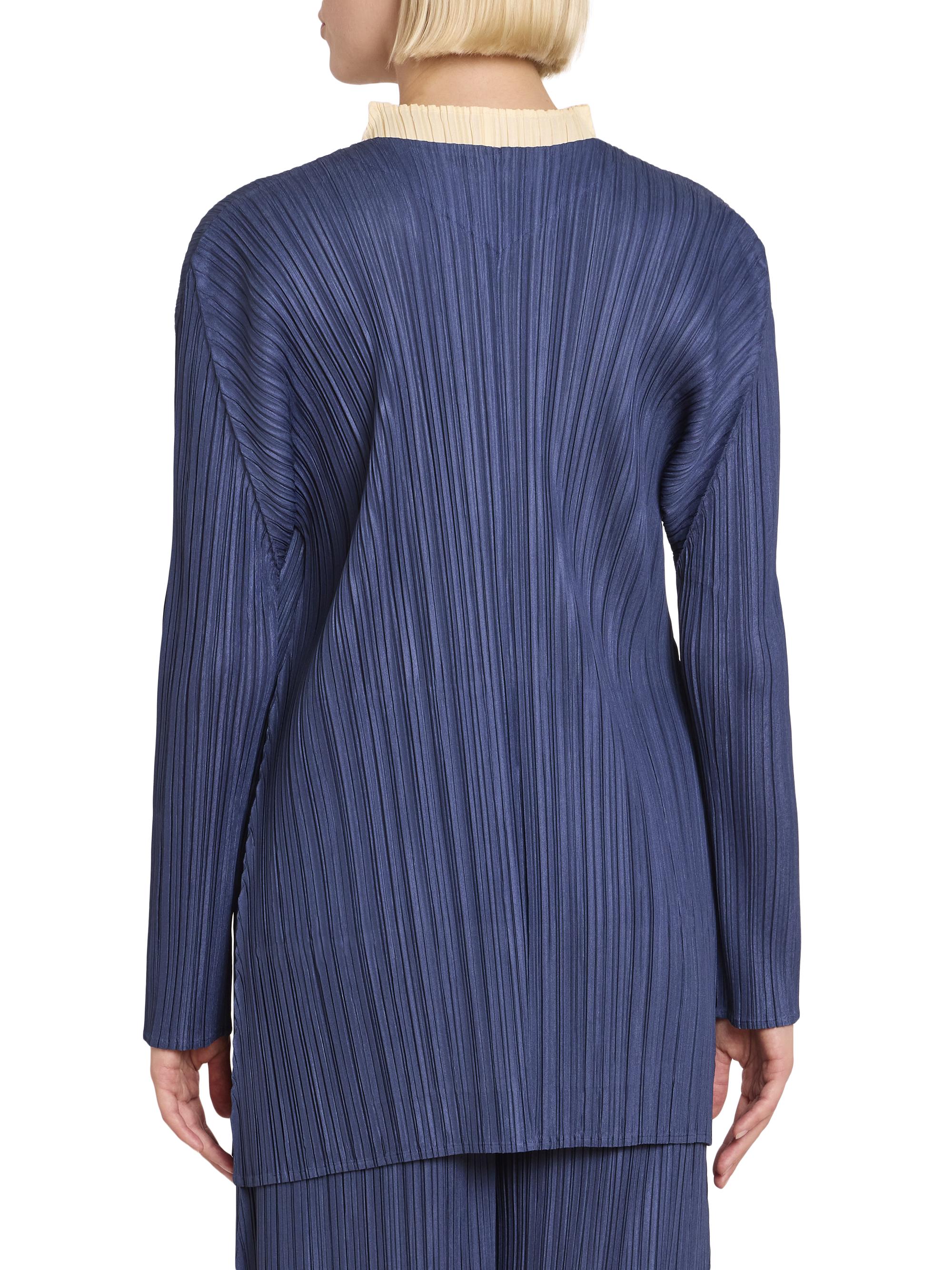 Pleats Please Issey Miyake Mellow Pleated Open-Front Coat | Saks