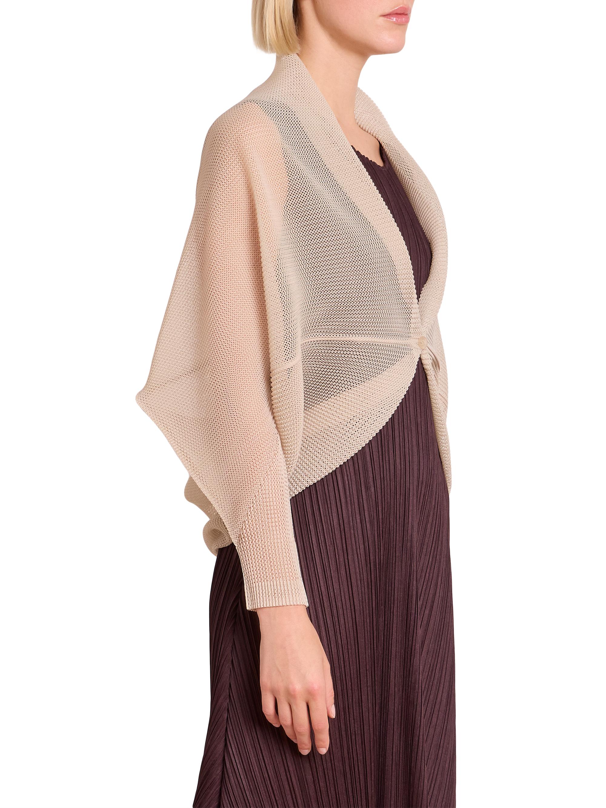 プリーツプリーズイッセイミヤケ　TATAMI カーディガン プリーツプリーズイッセイミヤケ TATAMI カーディガン TATAMI