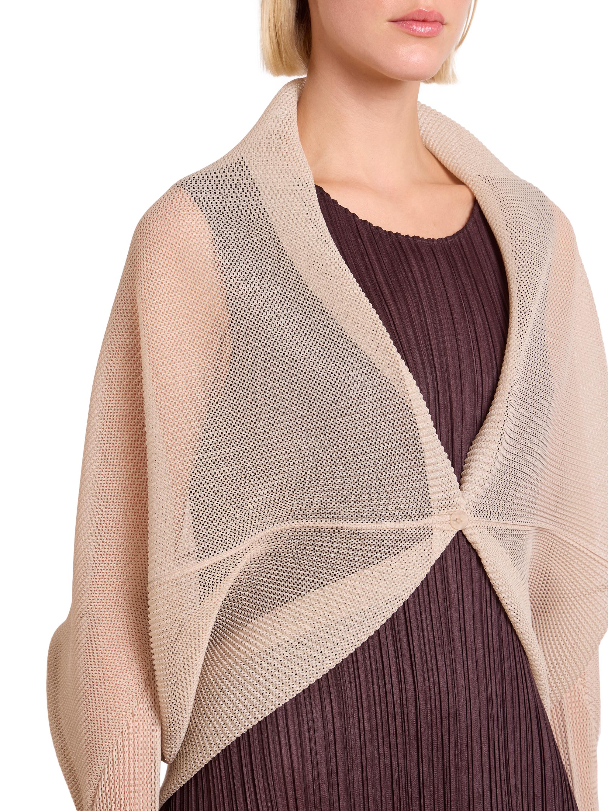 Pleats Please Issey Miyake Tatami Open-Knit Cardigan | Saks Fifth