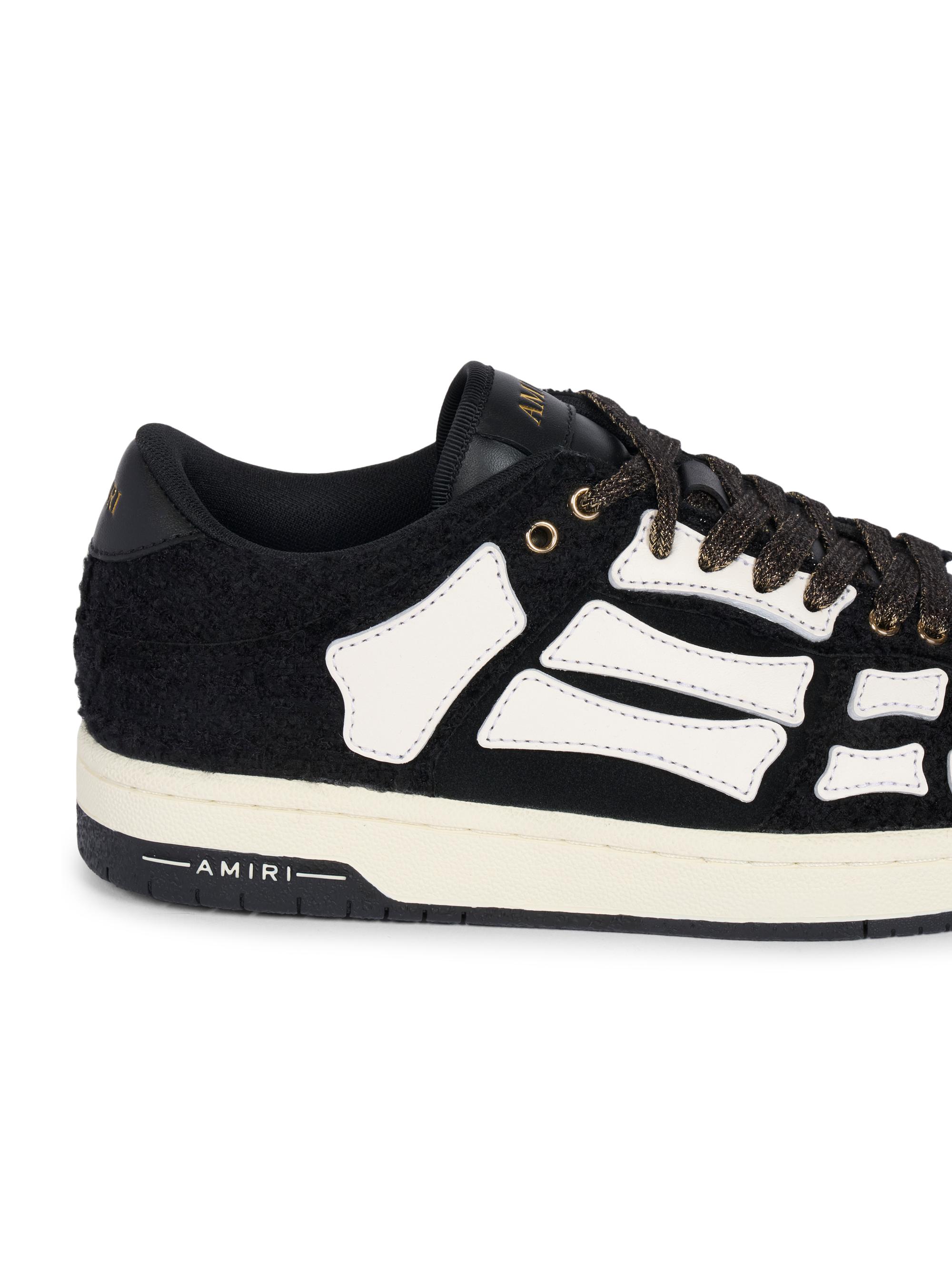 Amiri Skeleton Boucle Low-Top Sneakers | Saks Fifth Avenue