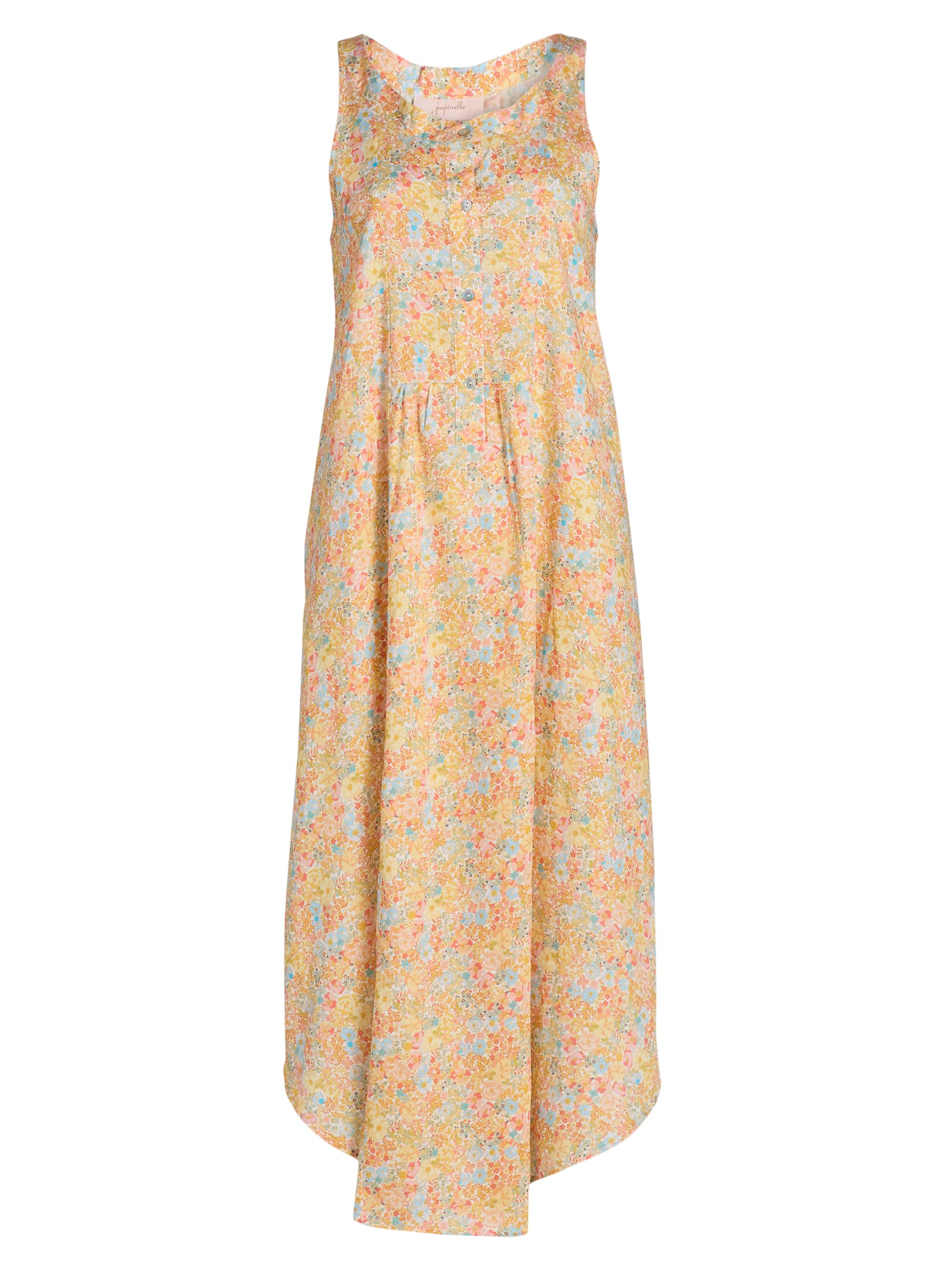 Papinelle Women's Carly Floral Cotton Nightie - Honey Yellow