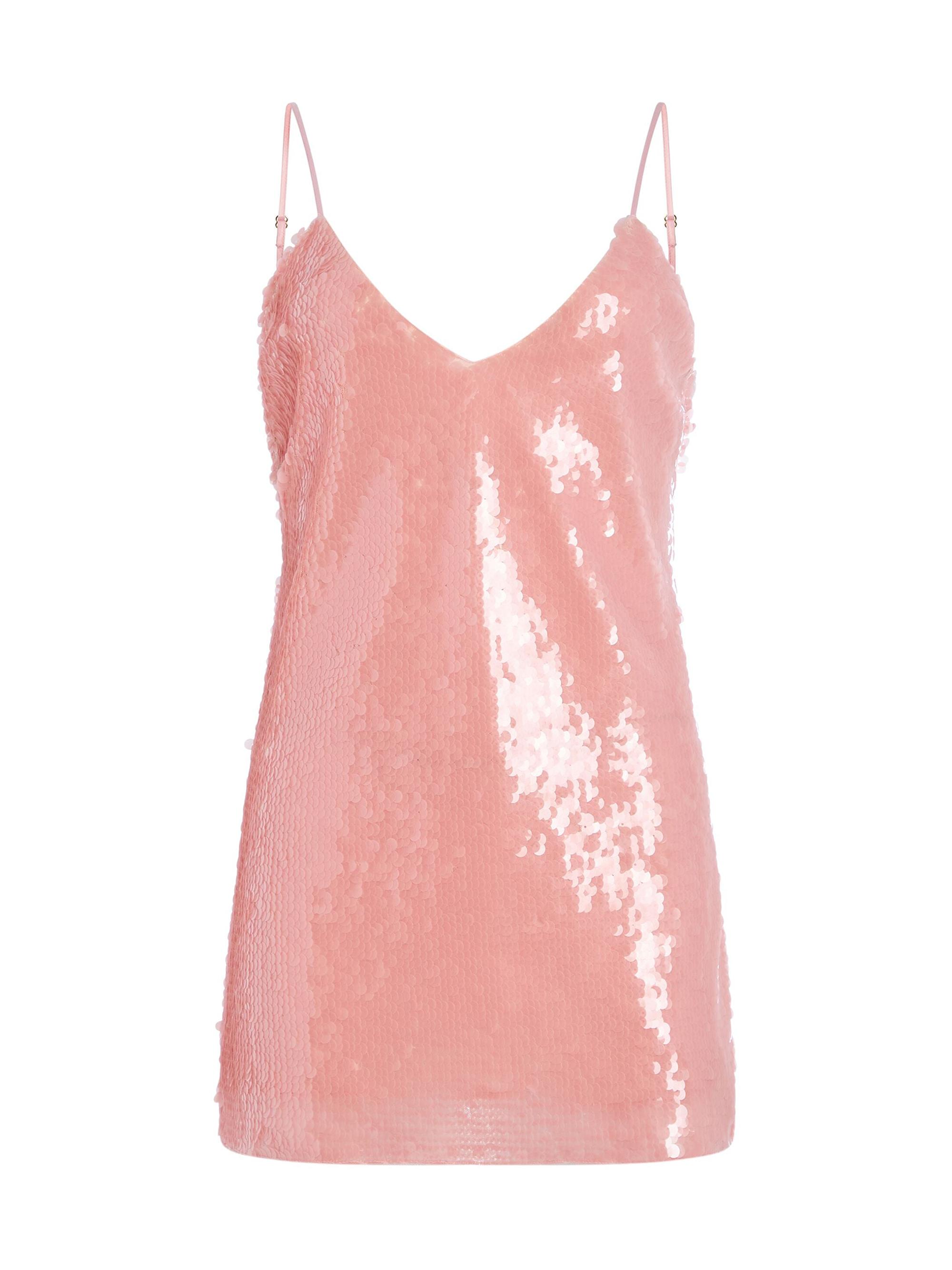 Retrofête Women's Deserae Sequin Dress - Peche