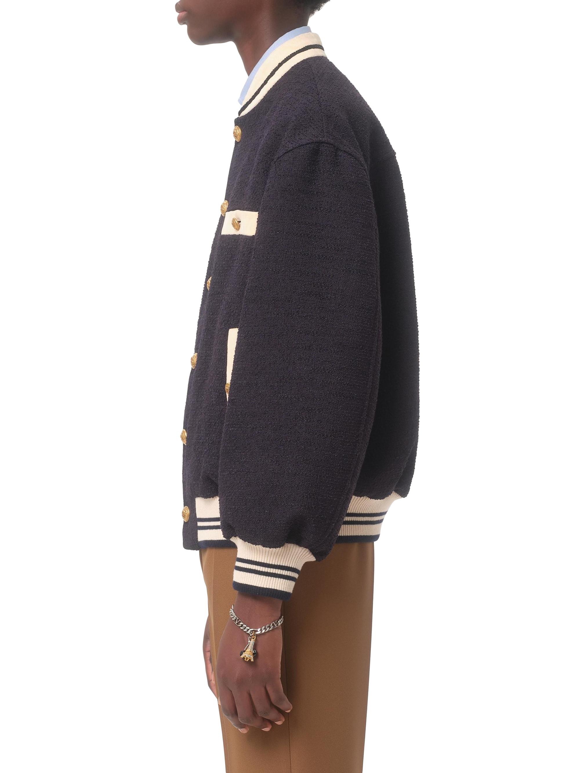 Valentino Garavani Cotton Tweed Bomber Jacket | Saks Fifth Avenue