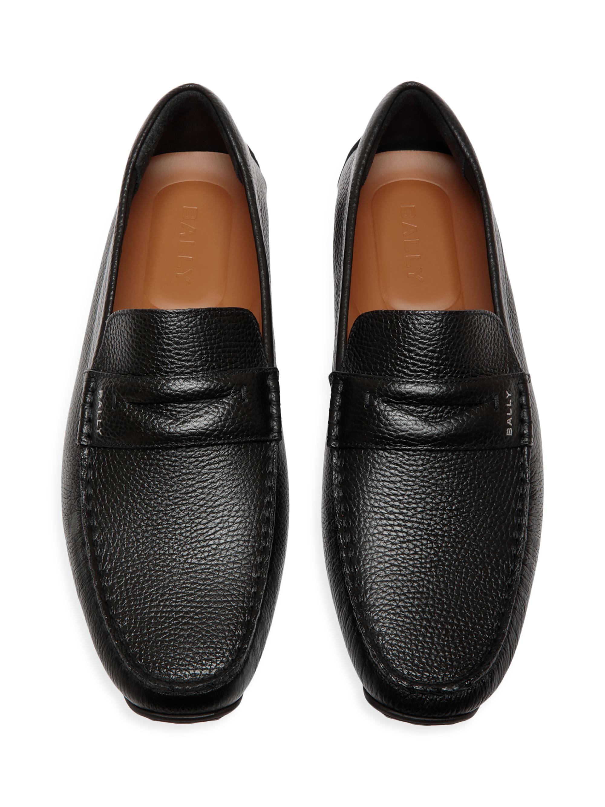 Bally Pilot Pavlos Leather Driving Loafers | Saks Fifth Avenue