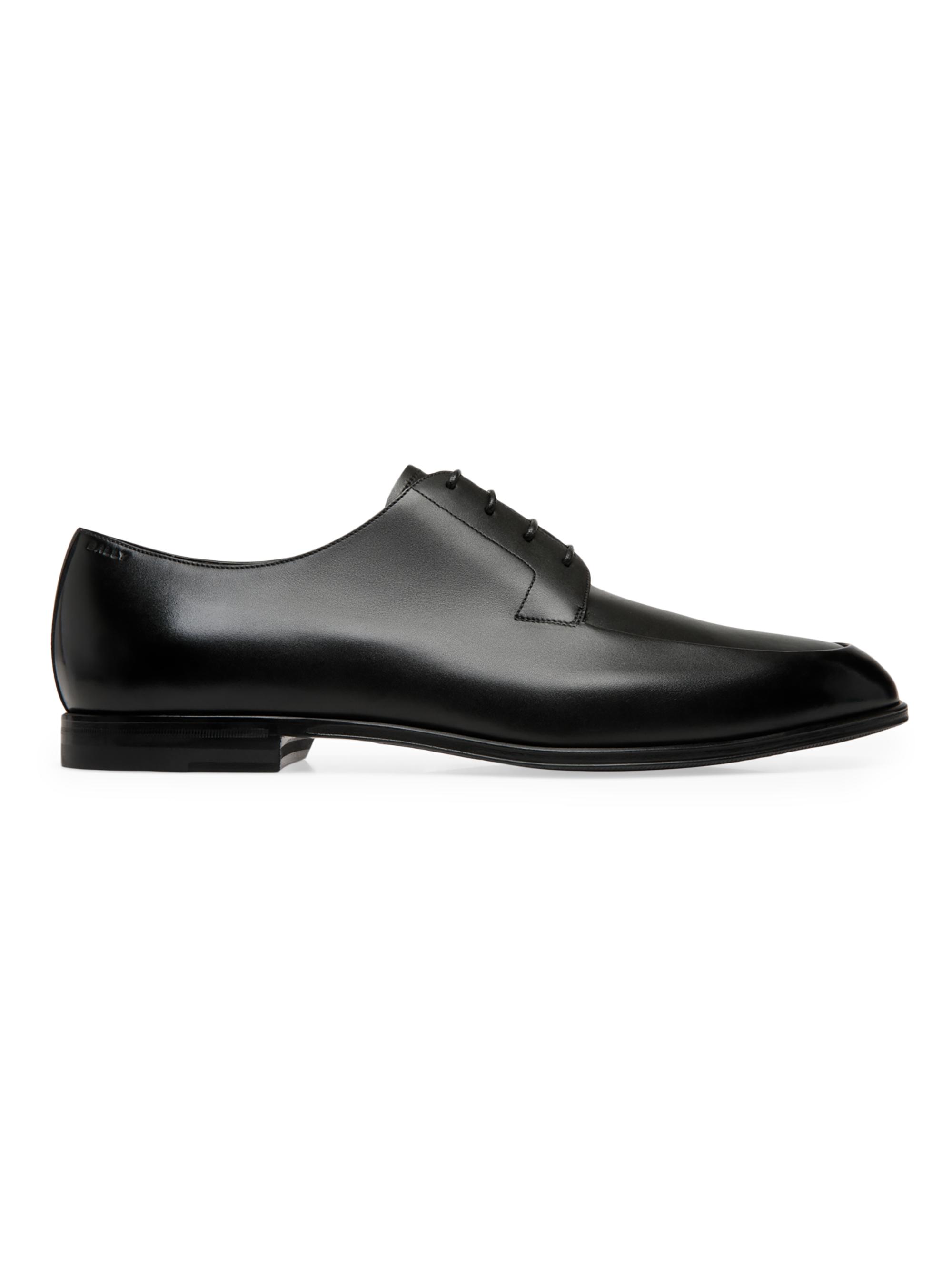 Santoni Lace-Up Leather Dress Shoes | Saks Fifth Avenue