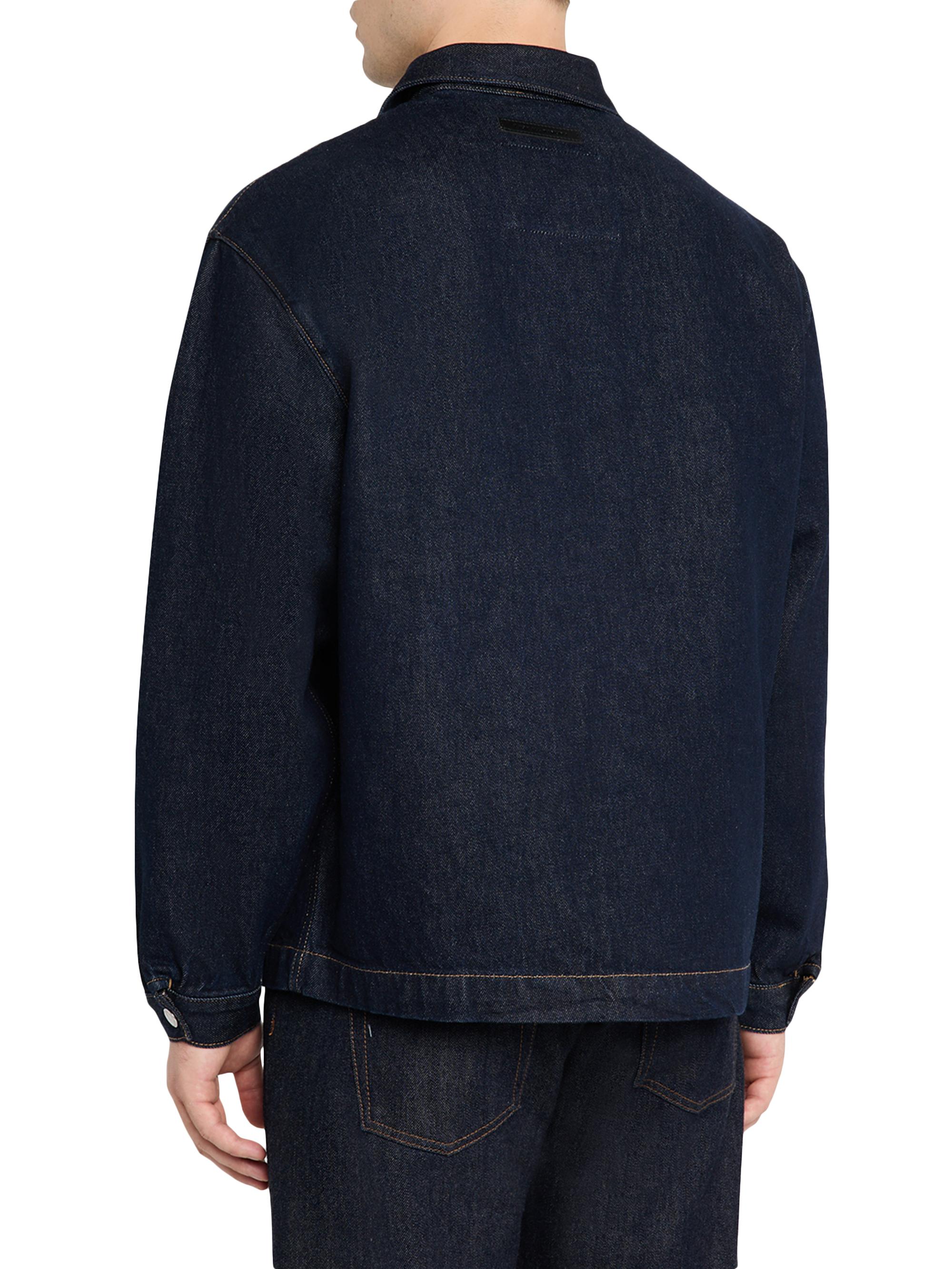 Sunfaded Denim Overshirt
