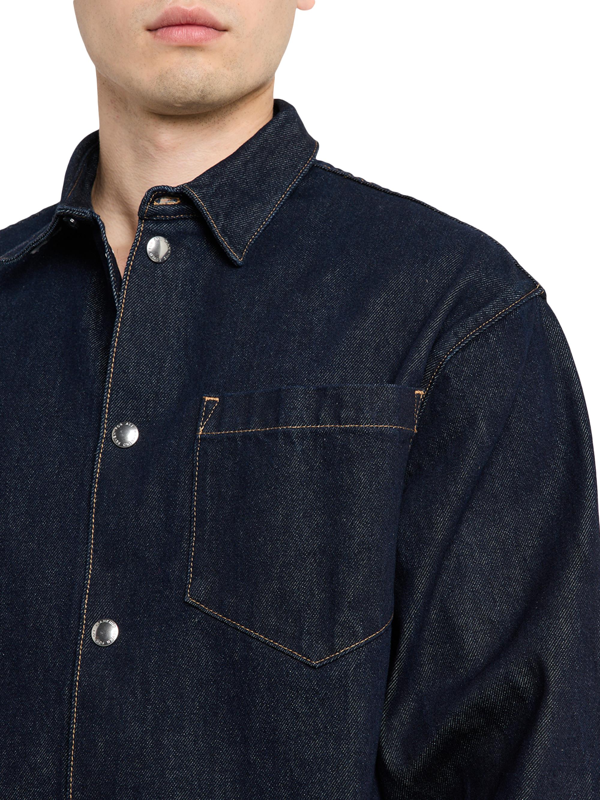 Sunfaded Denim Overshirt