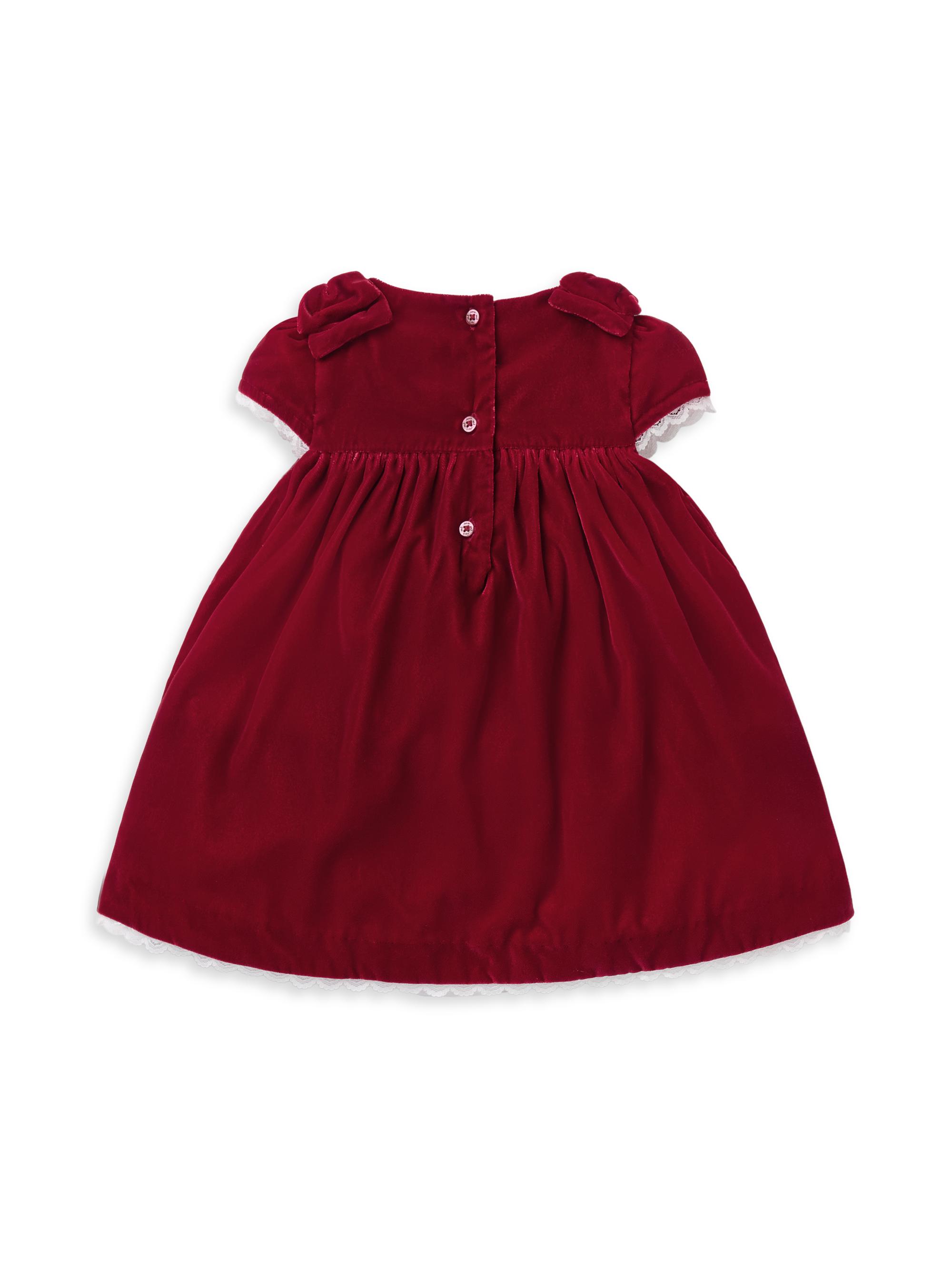 Janie and Jack Baby Girl's The Holiday Velvet Dress | Saks Fifth Avenue