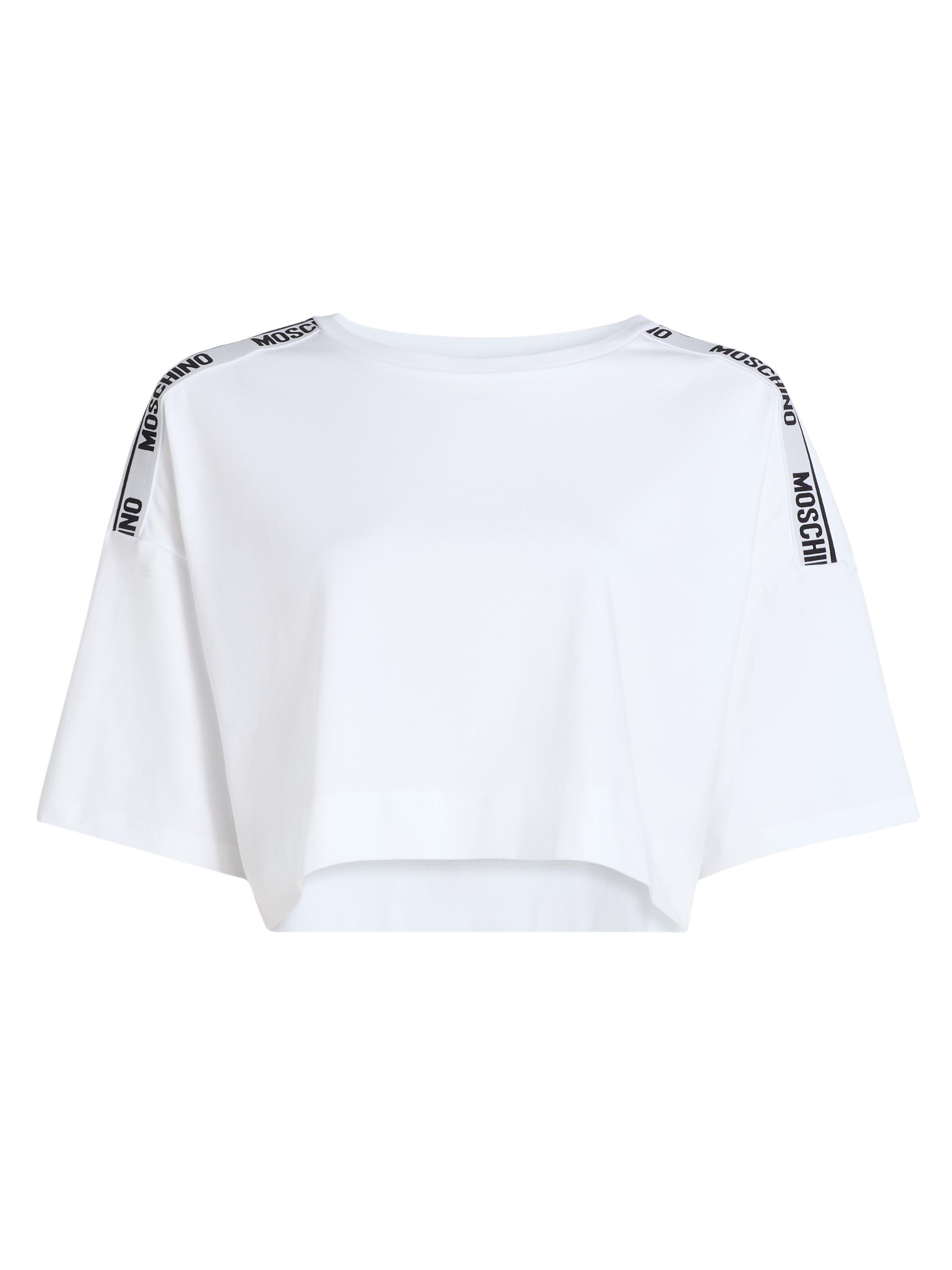Moschino Women's  Intimo Donna Crop T-Shirt - White