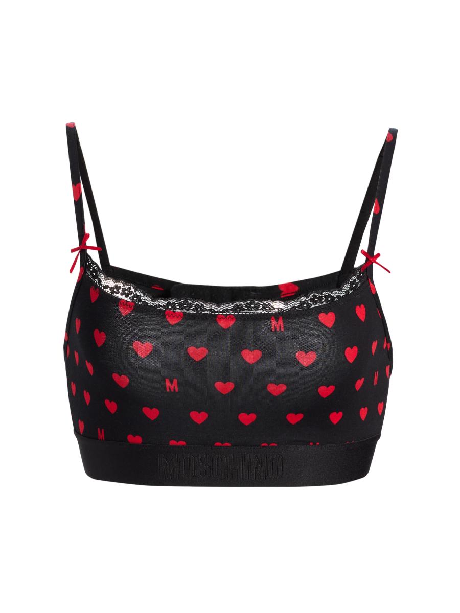 Moschino Moschino Intimo Donna M Hearts Bralette | Saks Fifth Avenue