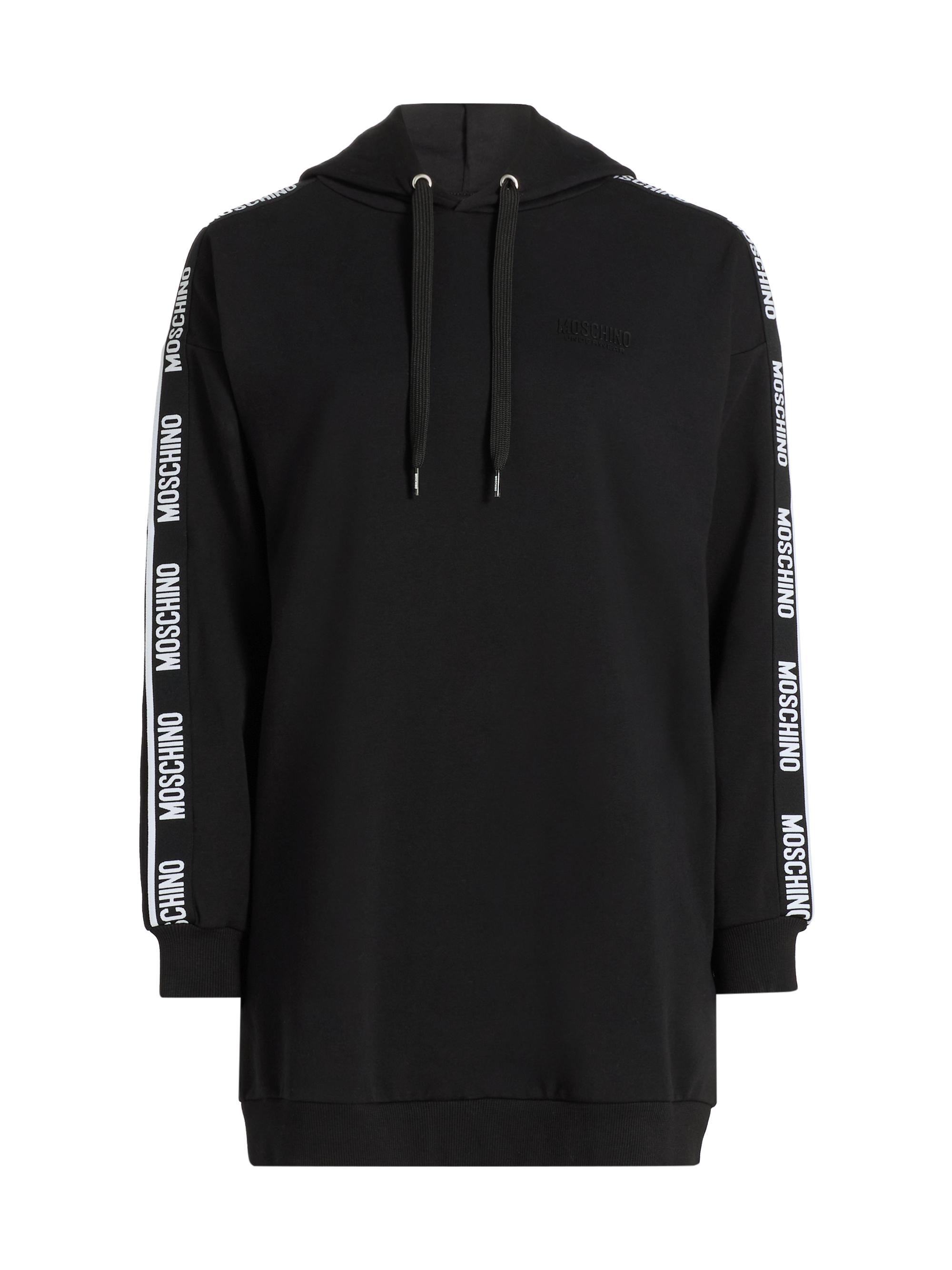 Moschino Women's  Intimo Donna Logo Hoodie - Black