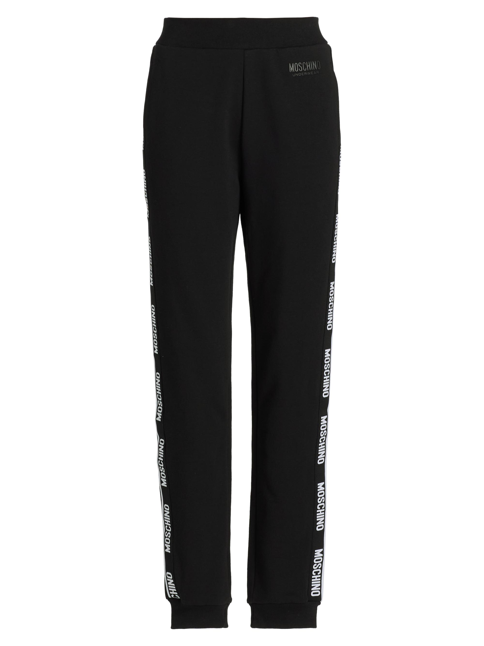 Moschino Women's  Intimo Donna Logo Pants - Black