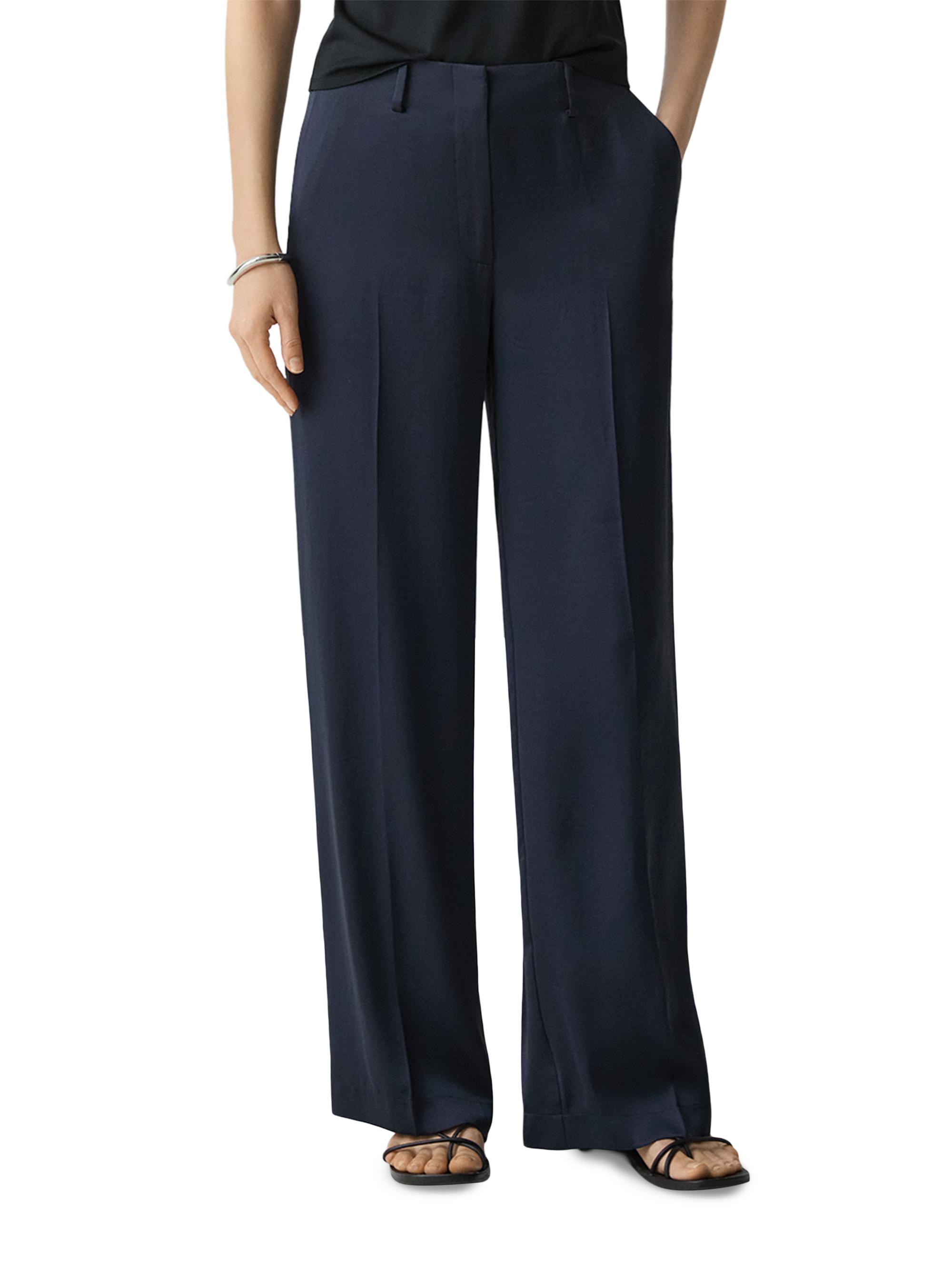 Theory Classic Straight-Leg Trousers | Saks Fifth Avenue display picture 1