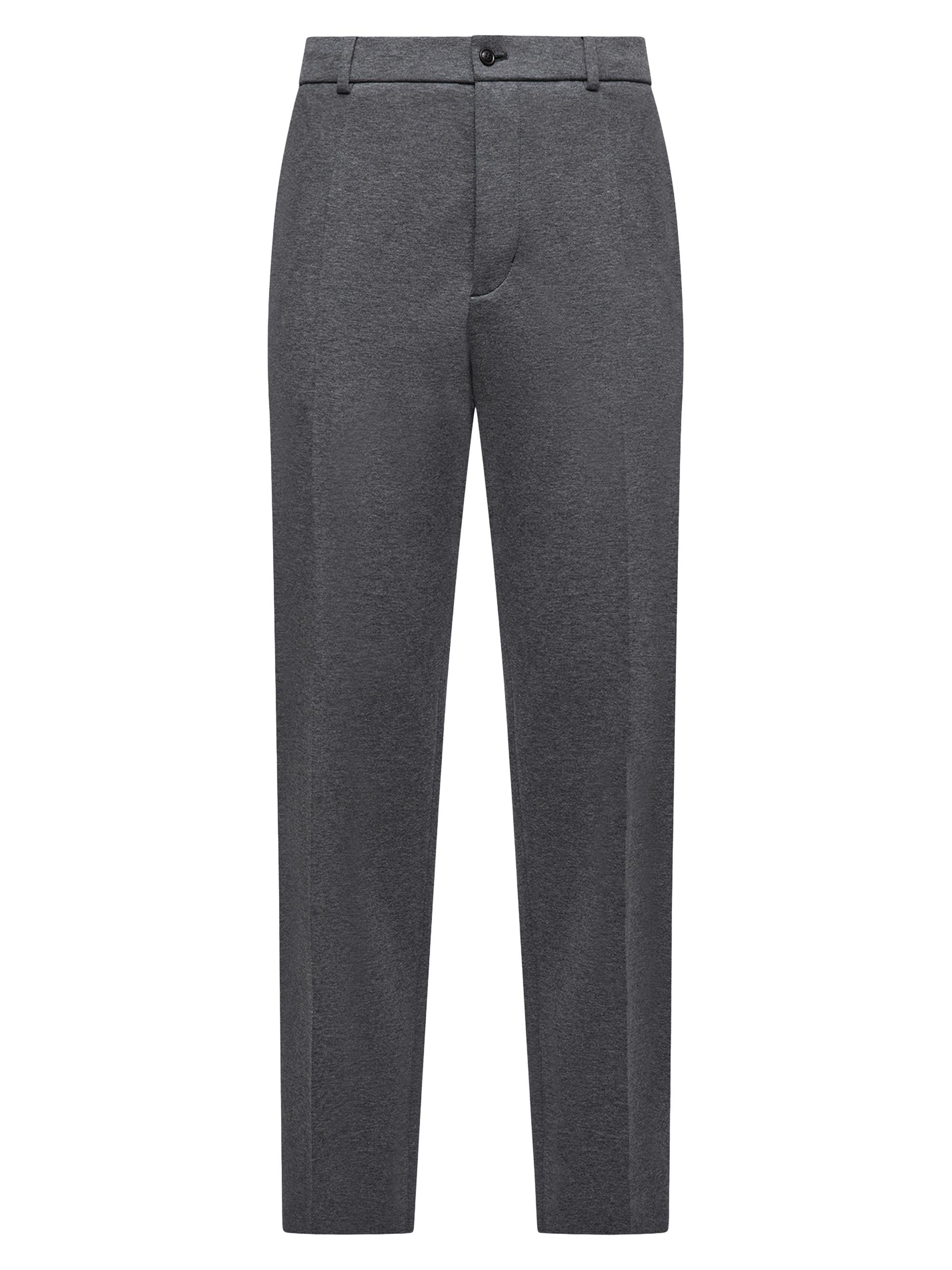 Moncler Men's Pants in Cotton Blend - Gray