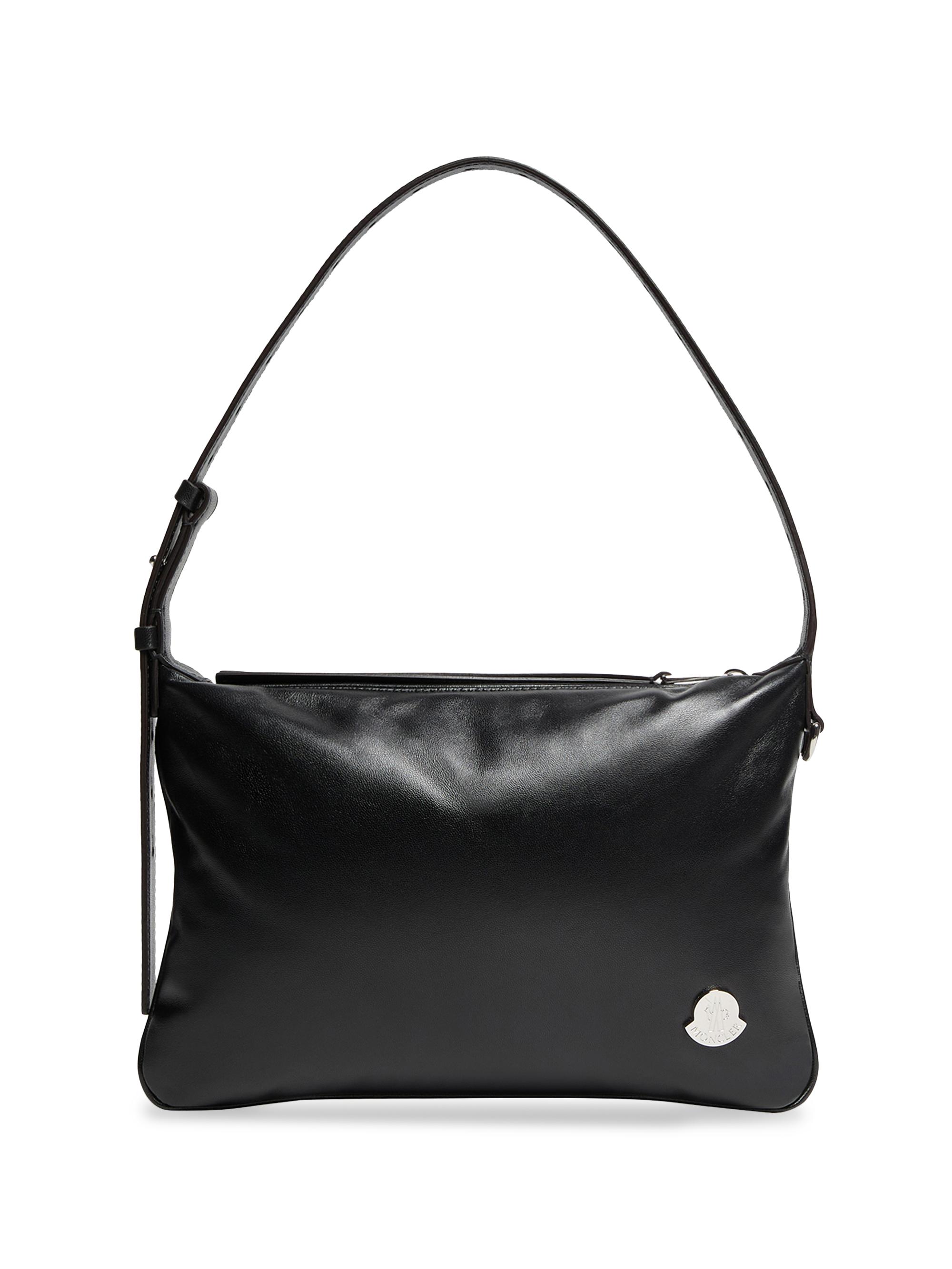 Moncler Women's Vetta Shoulder Bag in Nappa Leather - Black