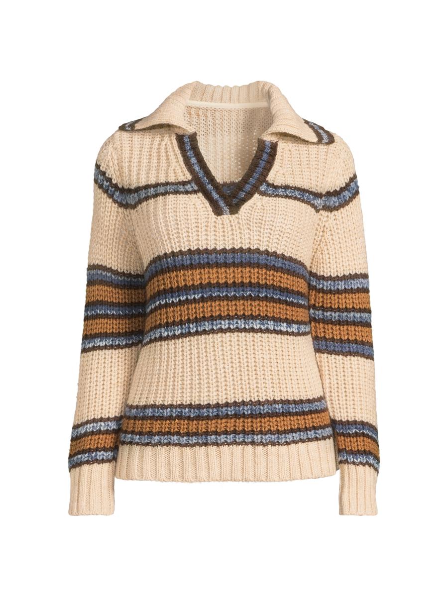 Misook Women's  X Lani Lynn Chunky Shaker-stitch Knit Sweater