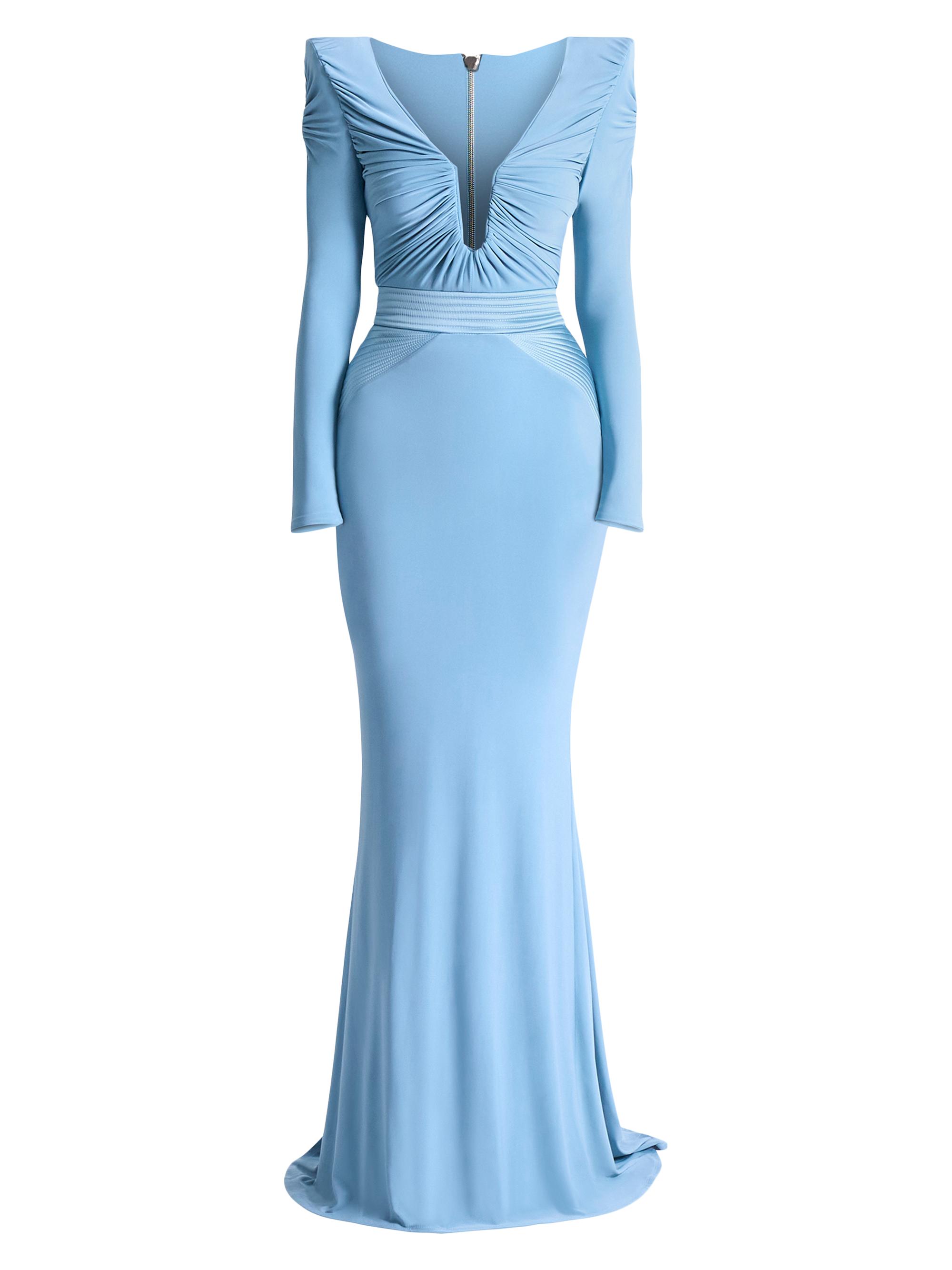 Zhivago The Bloom Gathered Jersey Gown | Saks Fifth Avenue