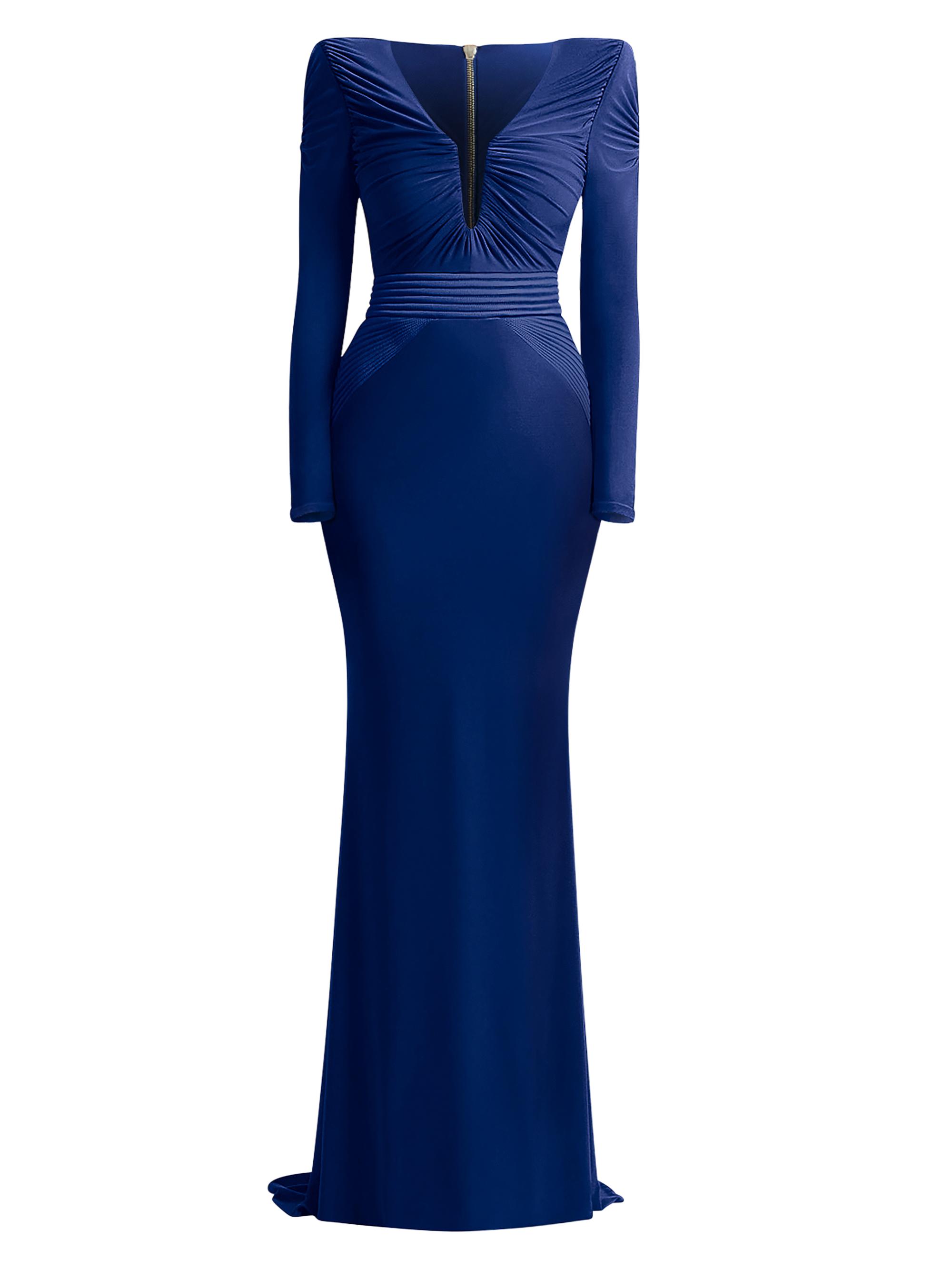 Zhivago Women's The Bloom Gathered Jersey Gown - Midnight