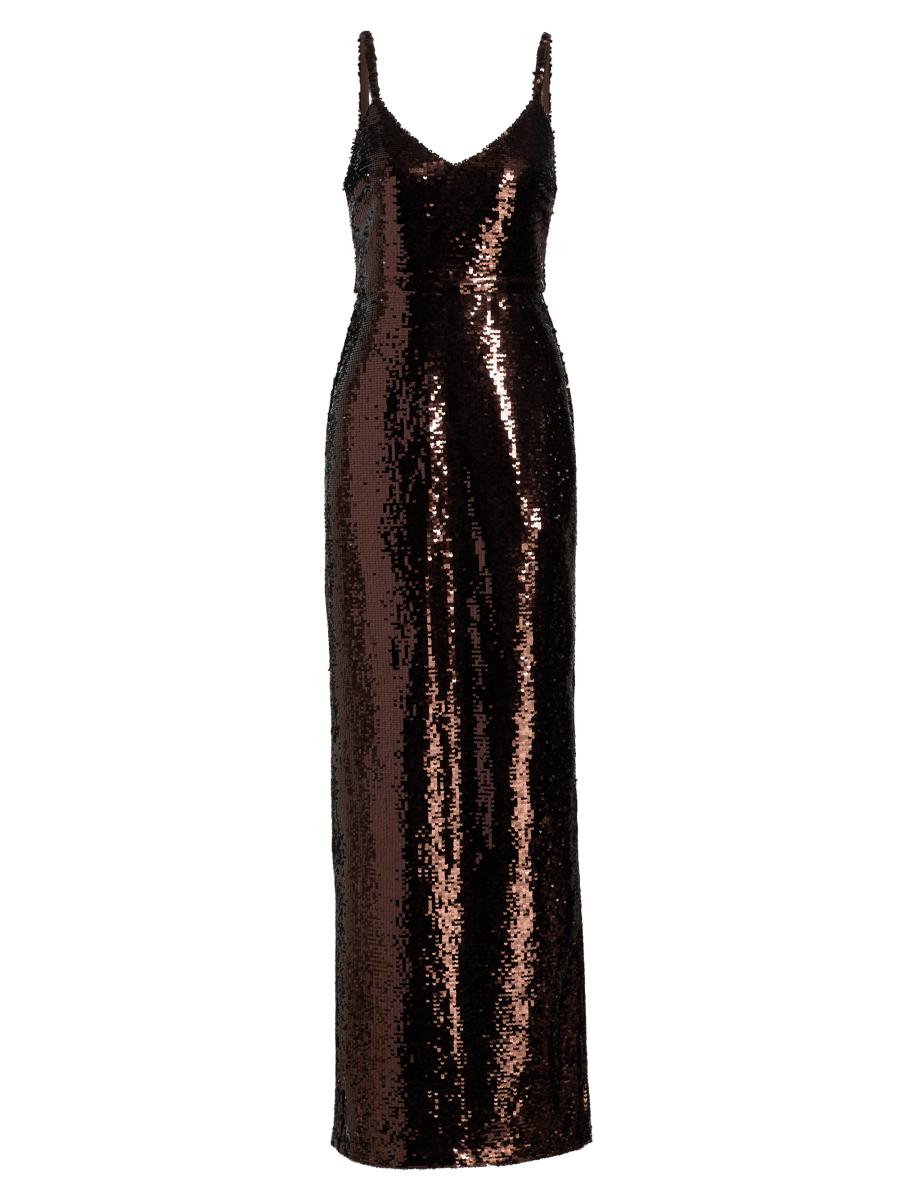 l'agence red sequin dress L'AGENCE Noella Sequin Dress