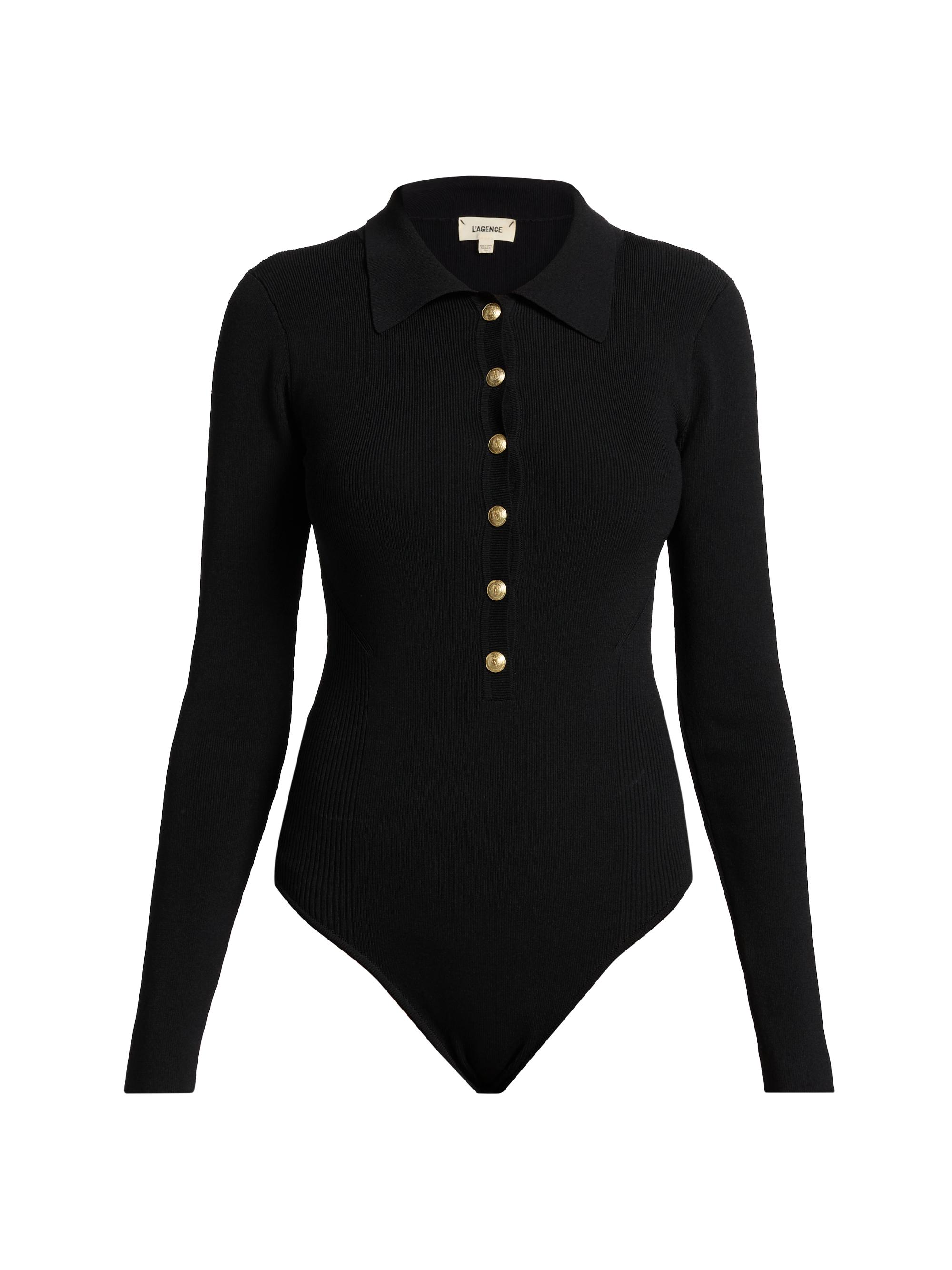 L'AGENCE Sterling Collared Sweater | Saks Fifth Avenue