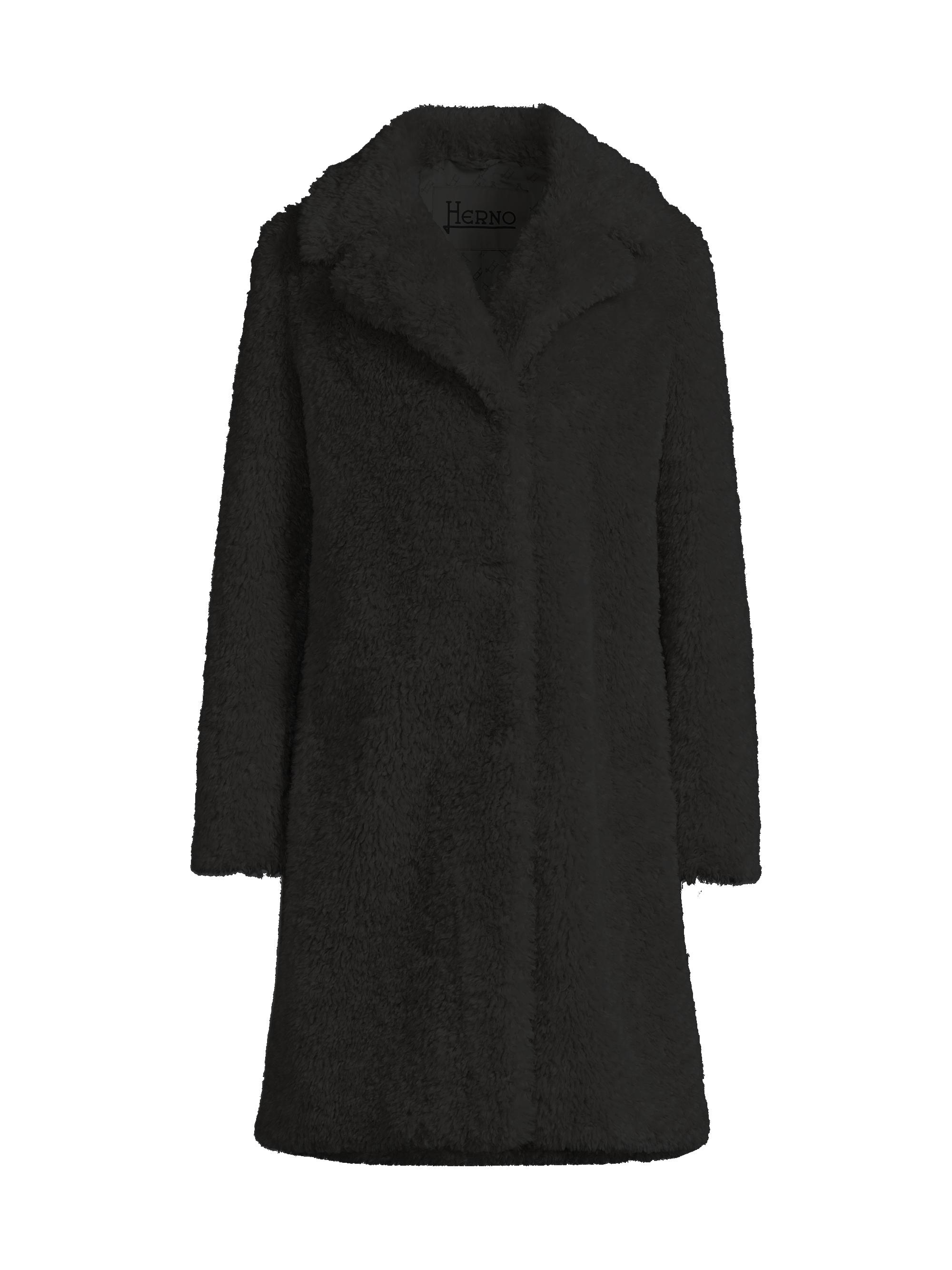 Cinzia Rocca Faux Fur-Trim Wool Coat | Saks Fifth Avenue